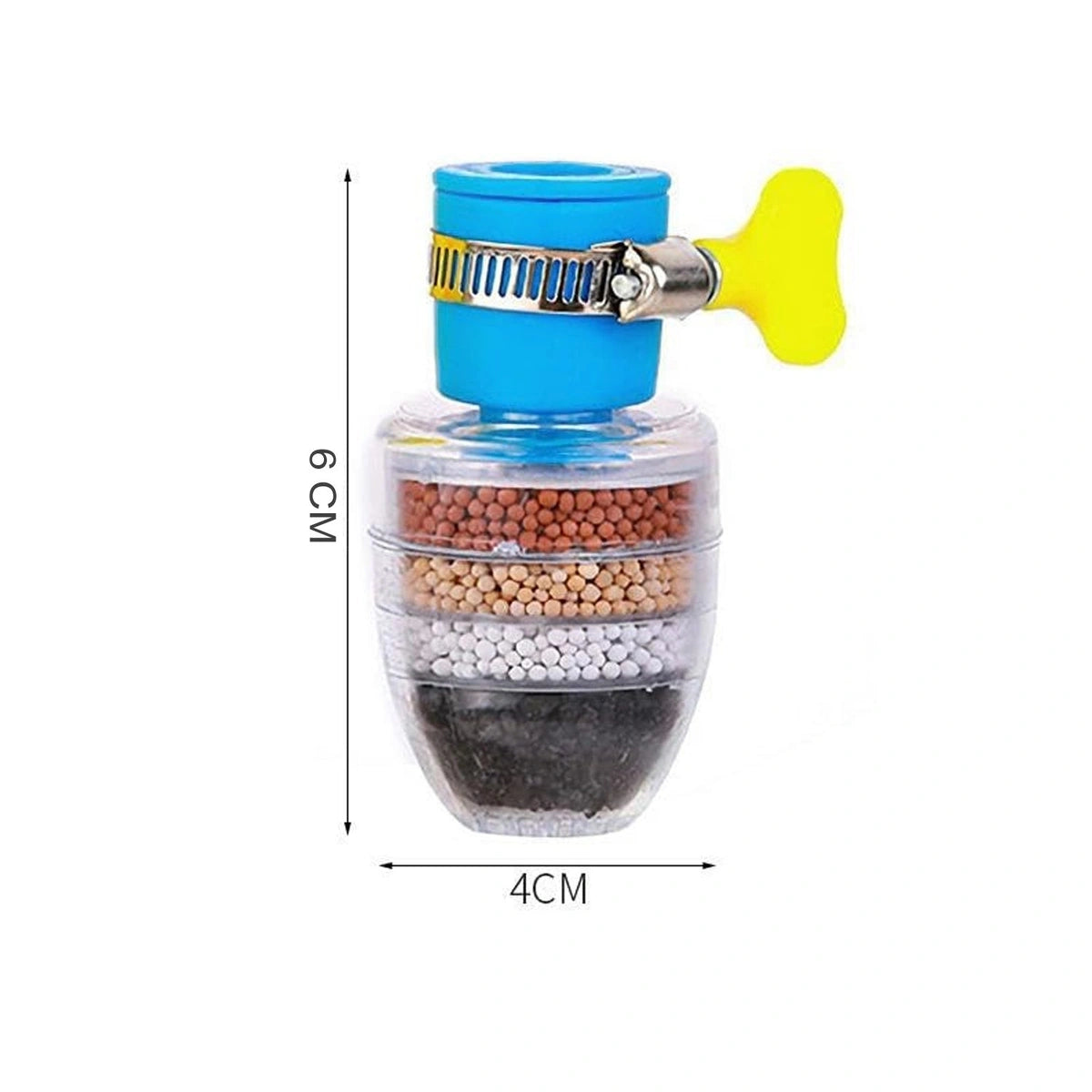 QK003 WATER FAUCET, CLEAN PURIFIER FILTER CARTRIDGE WATER TAP SIX LAYER PURIFIER