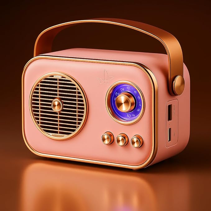 QK0015 Vintage Bluetooth Wireless Speaker