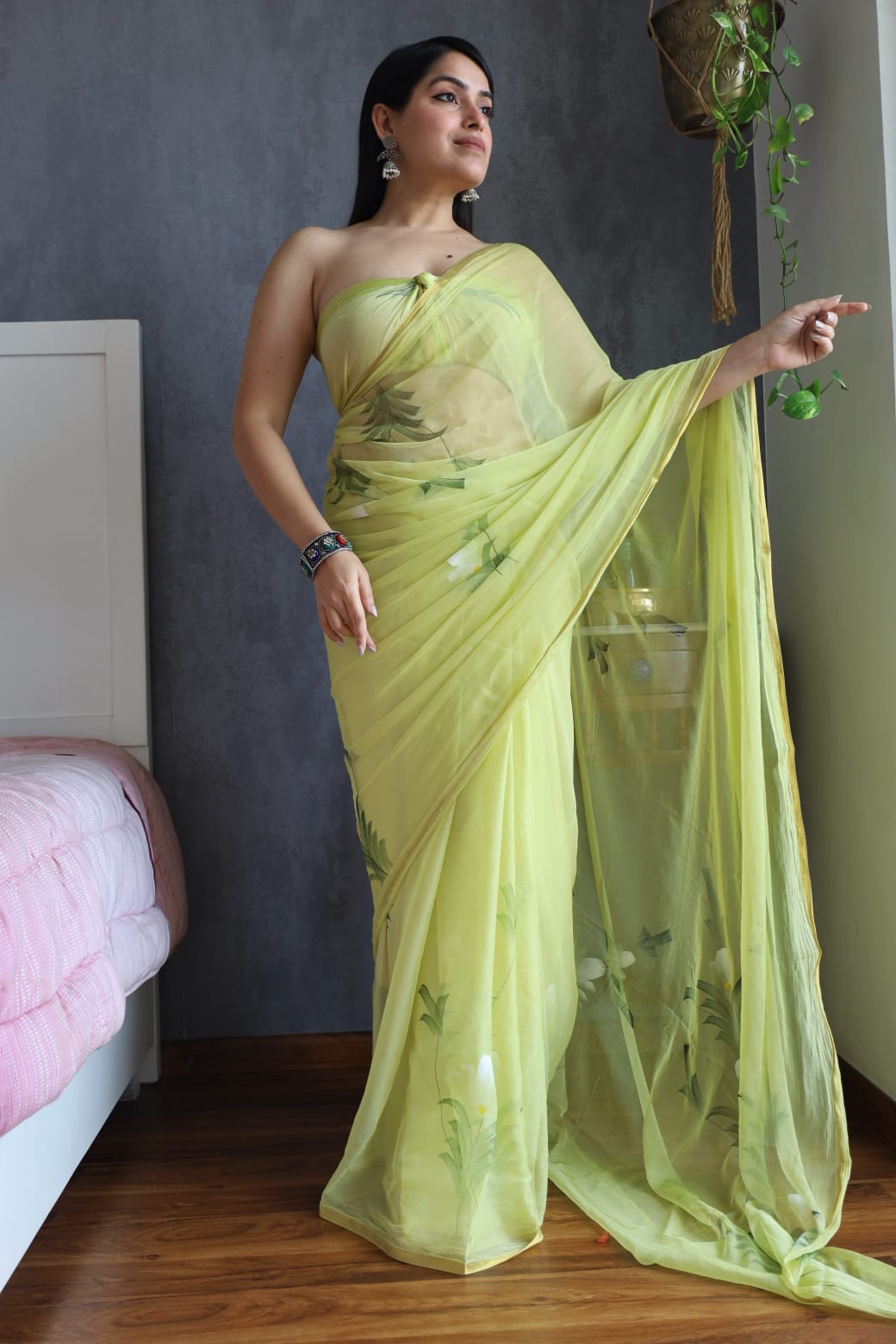 SGT004 Pure Chiffon Saree