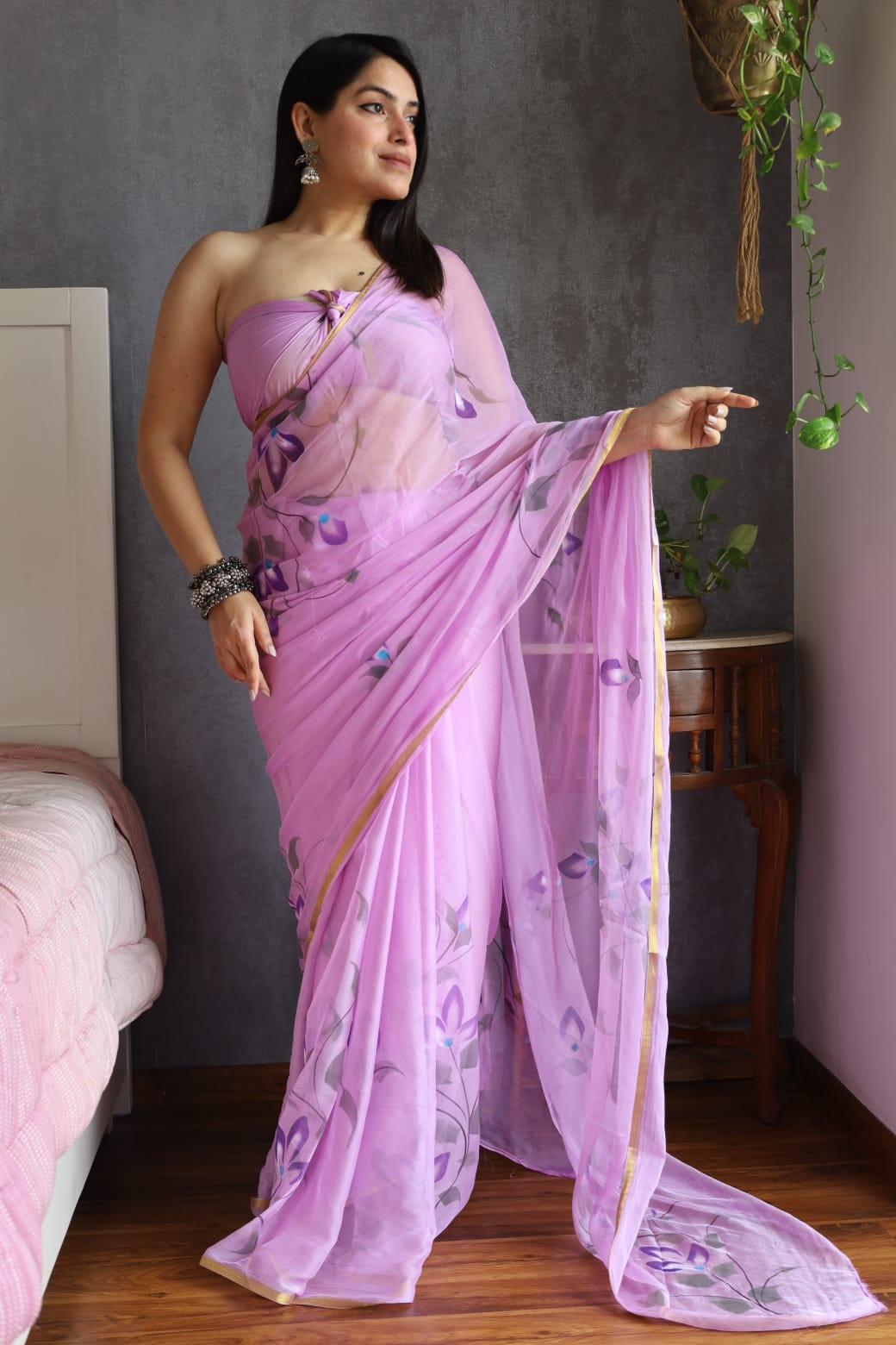 SGT004 Pure Chiffon Saree