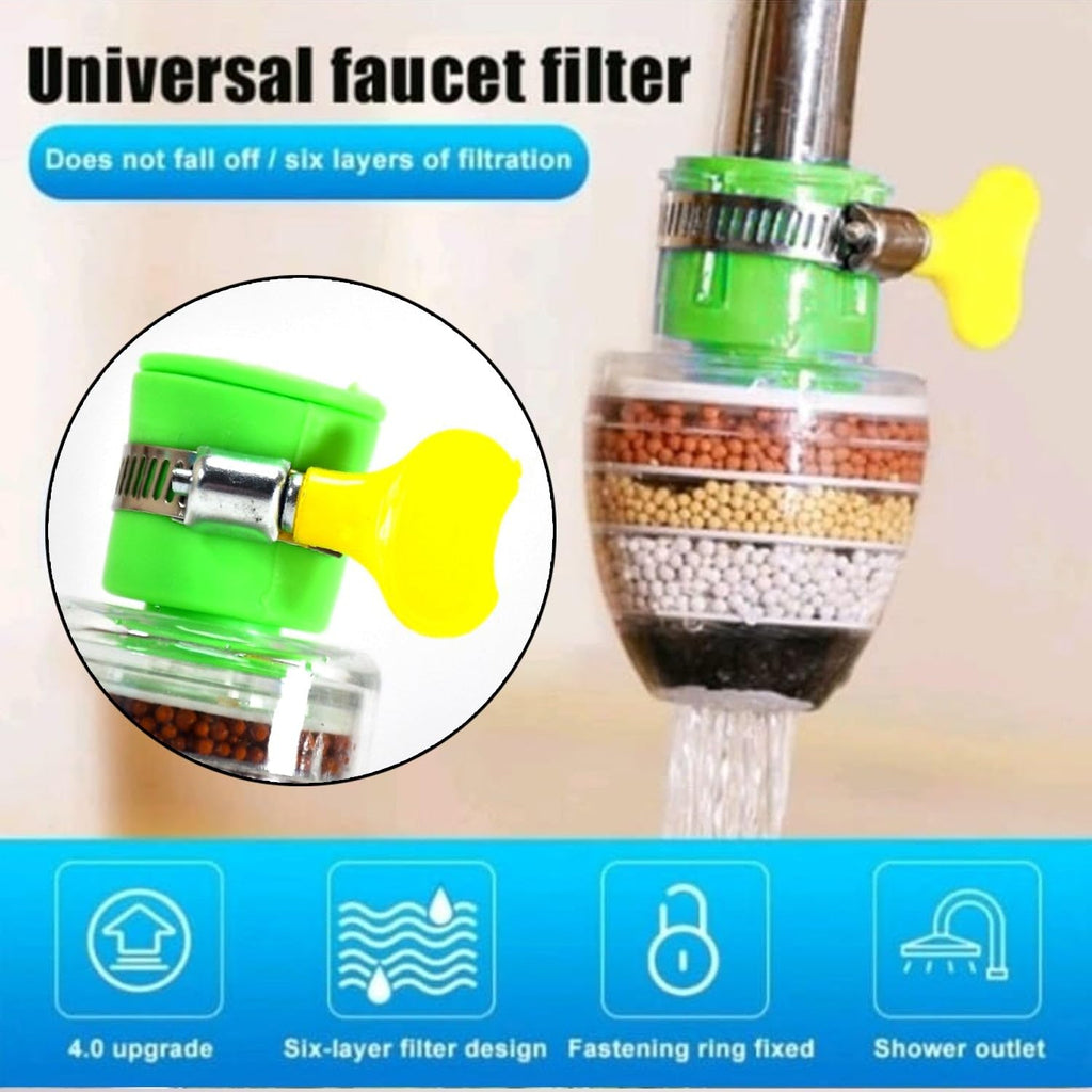 QK003 WATER FAUCET, CLEAN PURIFIER FILTER CARTRIDGE WATER TAP SIX LAYER PURIFIER