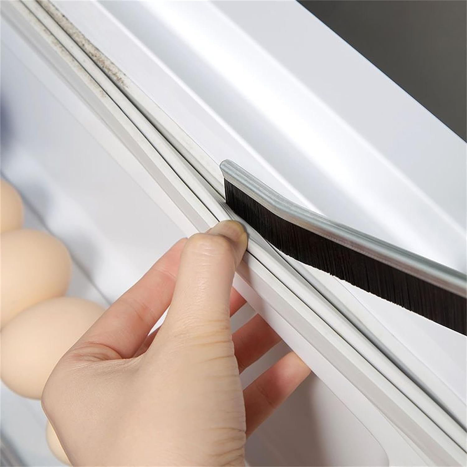 QK009 Mini Gap Cleaning Brush Hard Bristle Gap Brush for Cleaning Multipurpose ( Pack of 3)