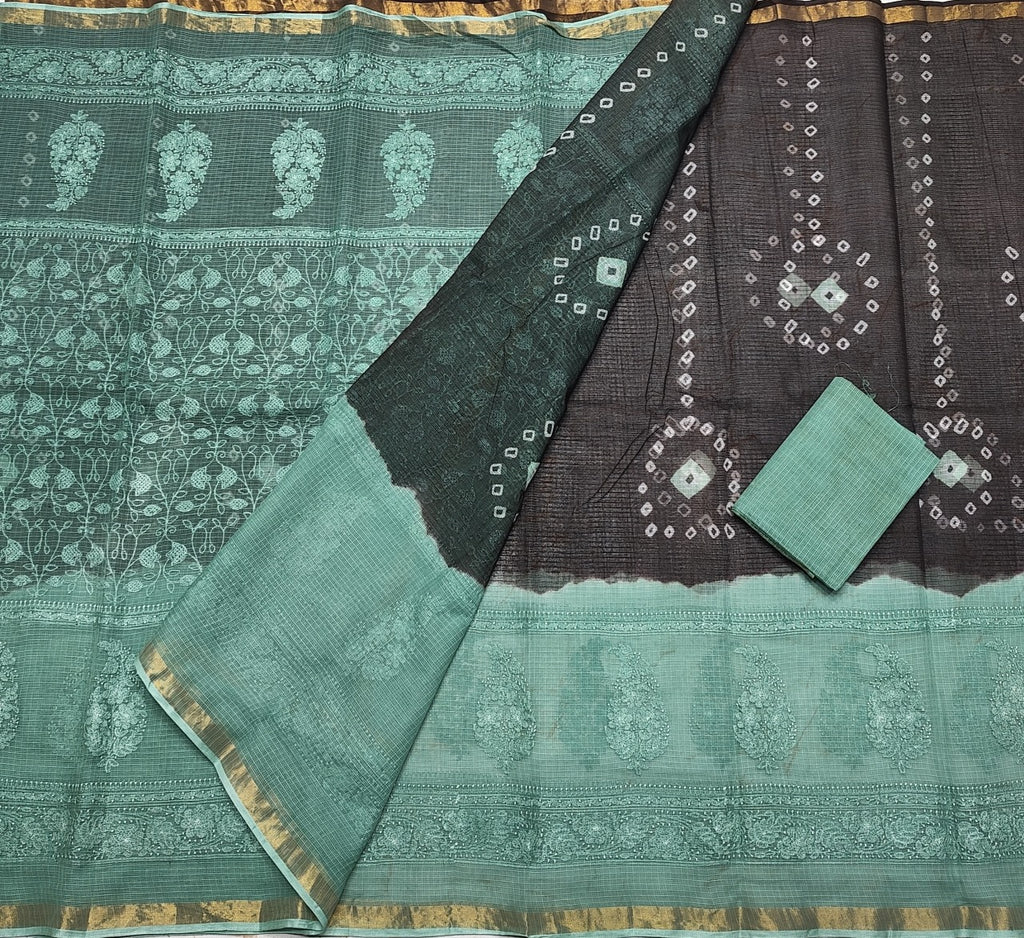 SC003 KOTA DORIA PURE COTTON SAREE