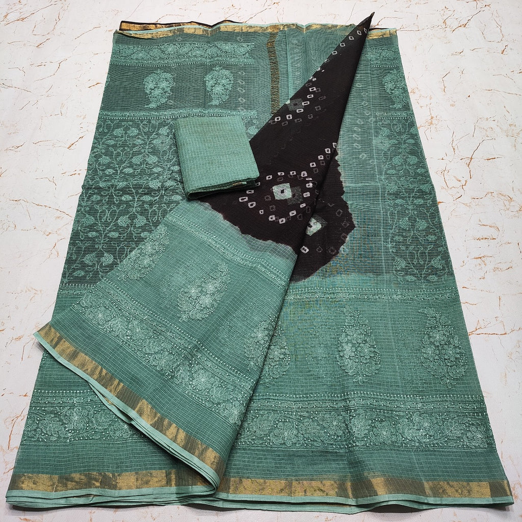 SC003 KOTA DORIA PURE COTTON SAREE