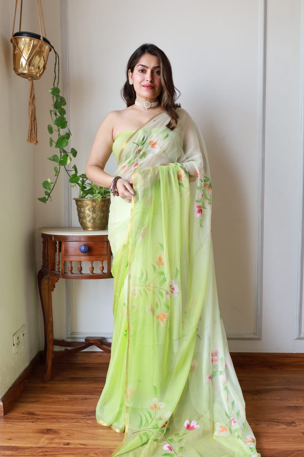 SGT004  Pure Chiffon Saree
