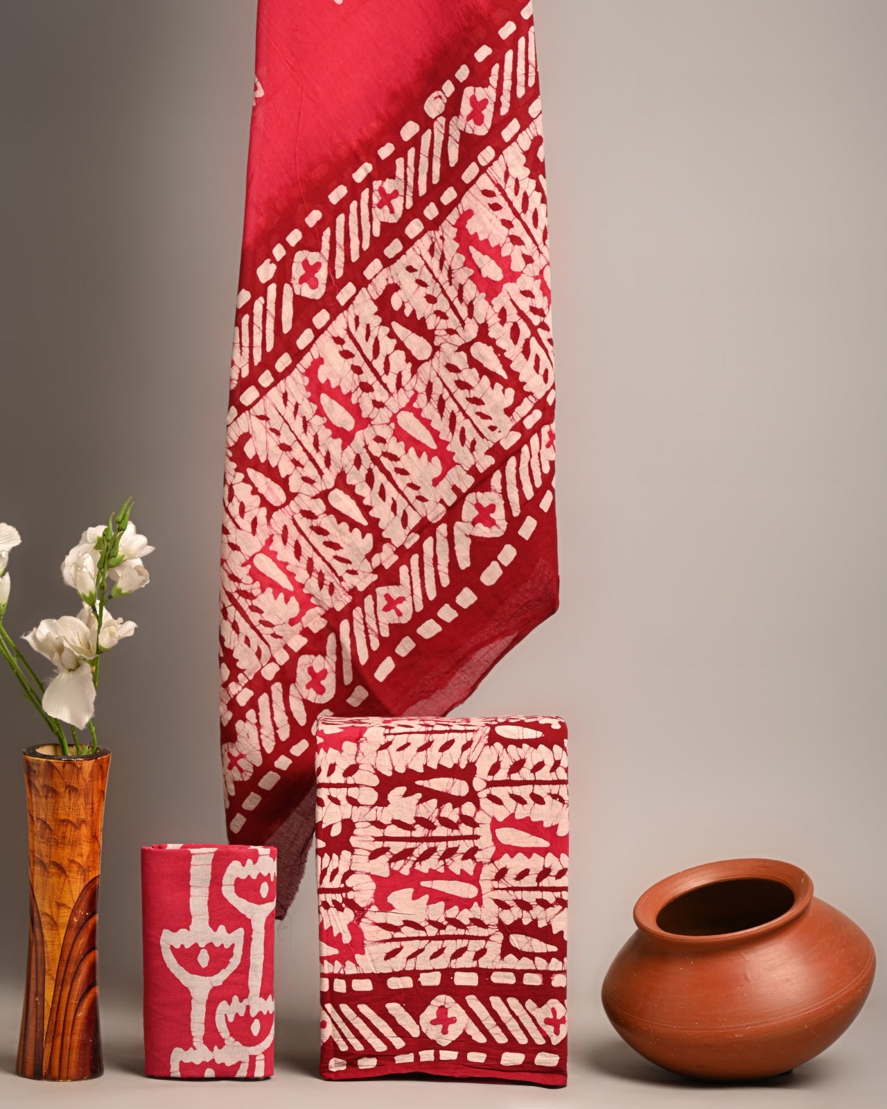 SGT006 Pure Cotton Suit With Cotton Dupatta