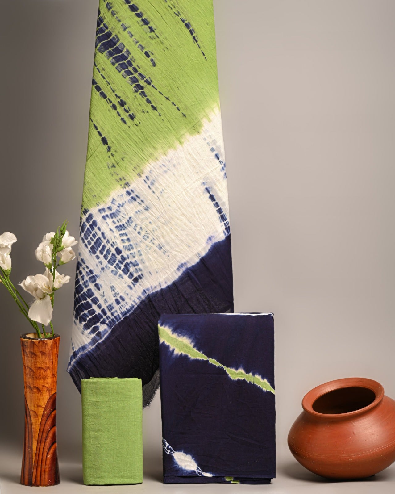 SGT006 Pure Cotton Suit With Cotton Dupatta