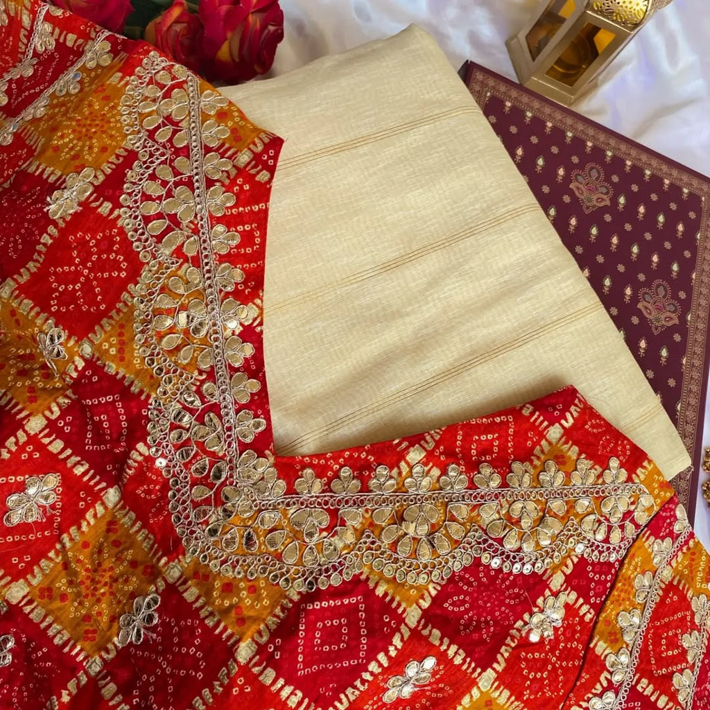 PRD002 🥻  SHOFT  LINEN COTTON GLOSSY N JARI WEAVING FANCY SAREE KAJUKATLI LACE BORDER WITH JARI WEAVING  SAREE