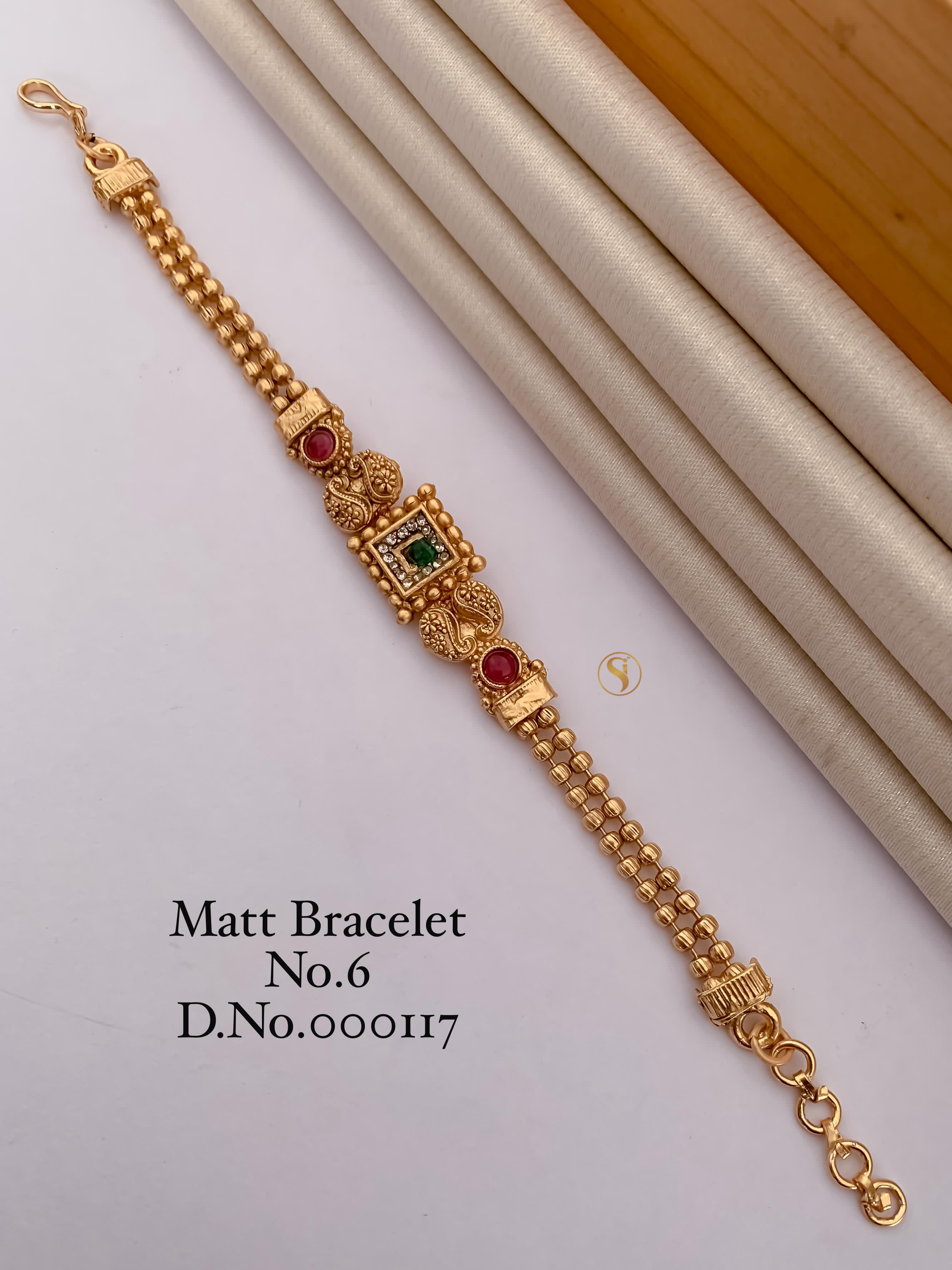SI002 TRENDY MATT FINISH BRACELET