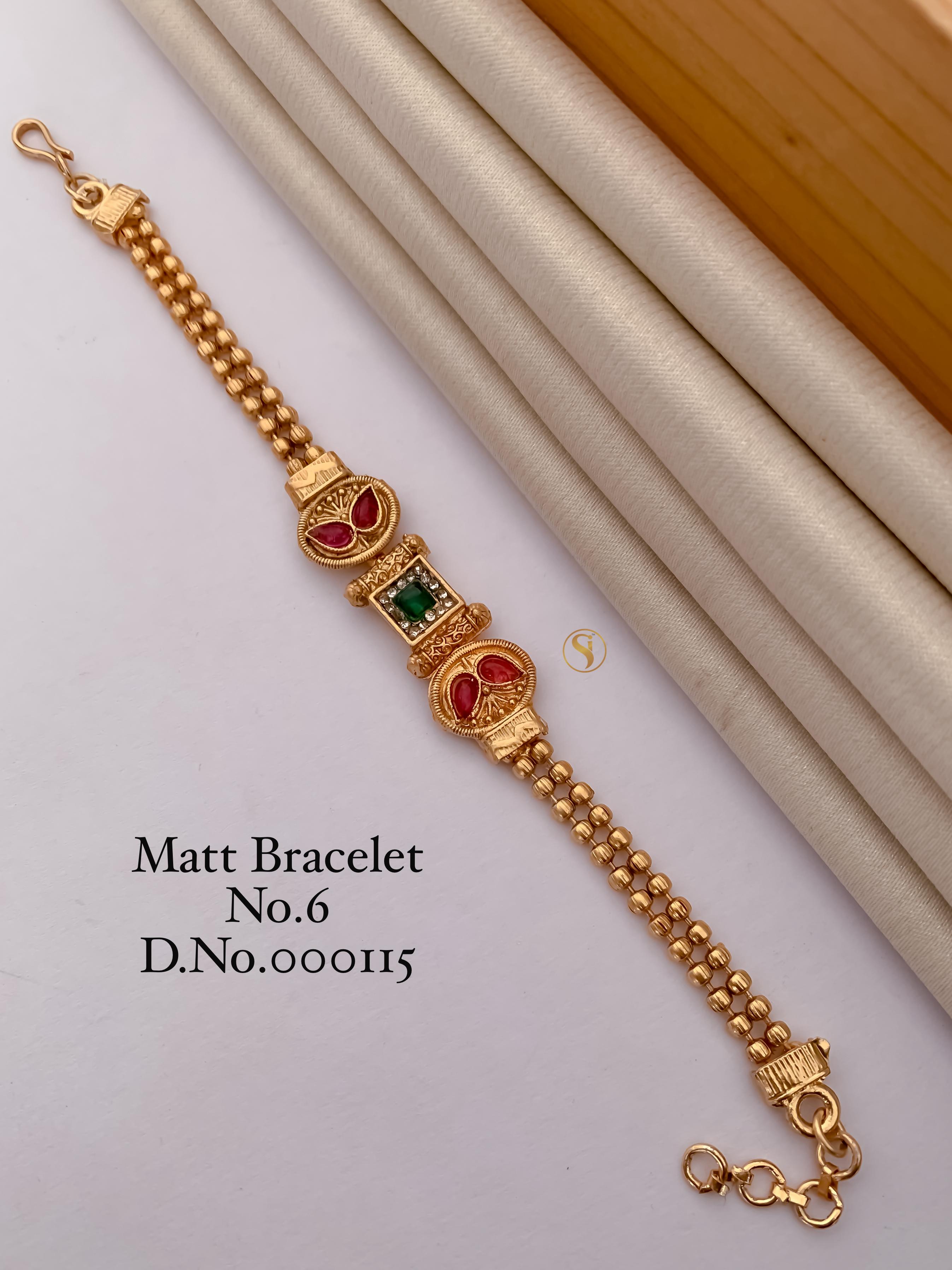 SI003 TRENDY MATT FINISH BRACELET