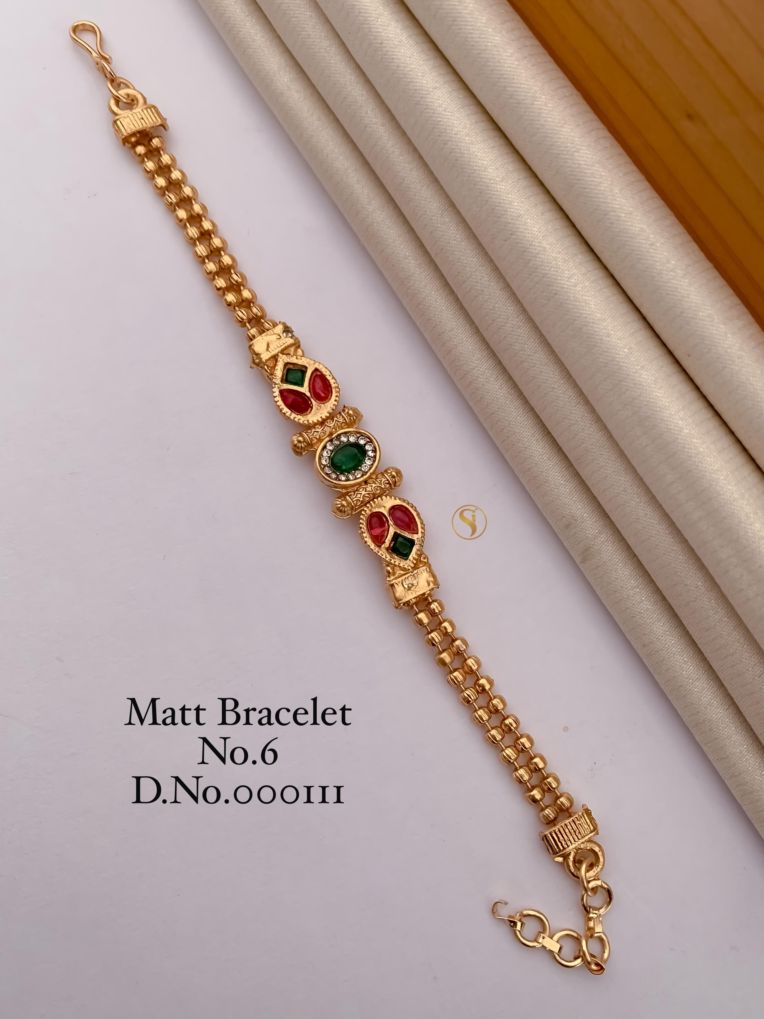 SI003 TRENDY MATT FINISH BRACELET