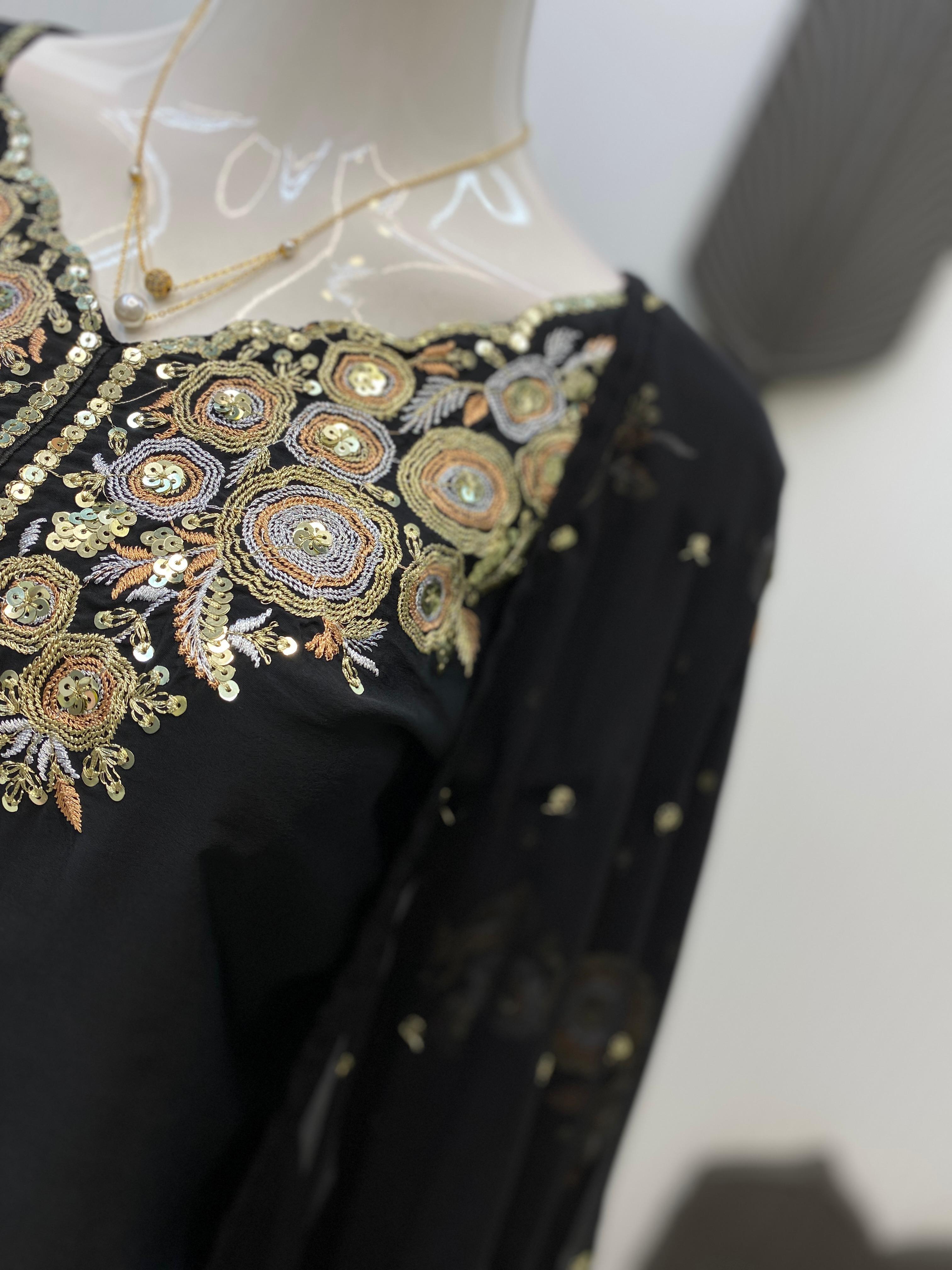 PRD0015 EXCLUSIVE DESIGNER CRAPE SILK WITH SEQUANCE EMBROIDERY WORK SUIT WITH SALWAAR AND DUPATTA