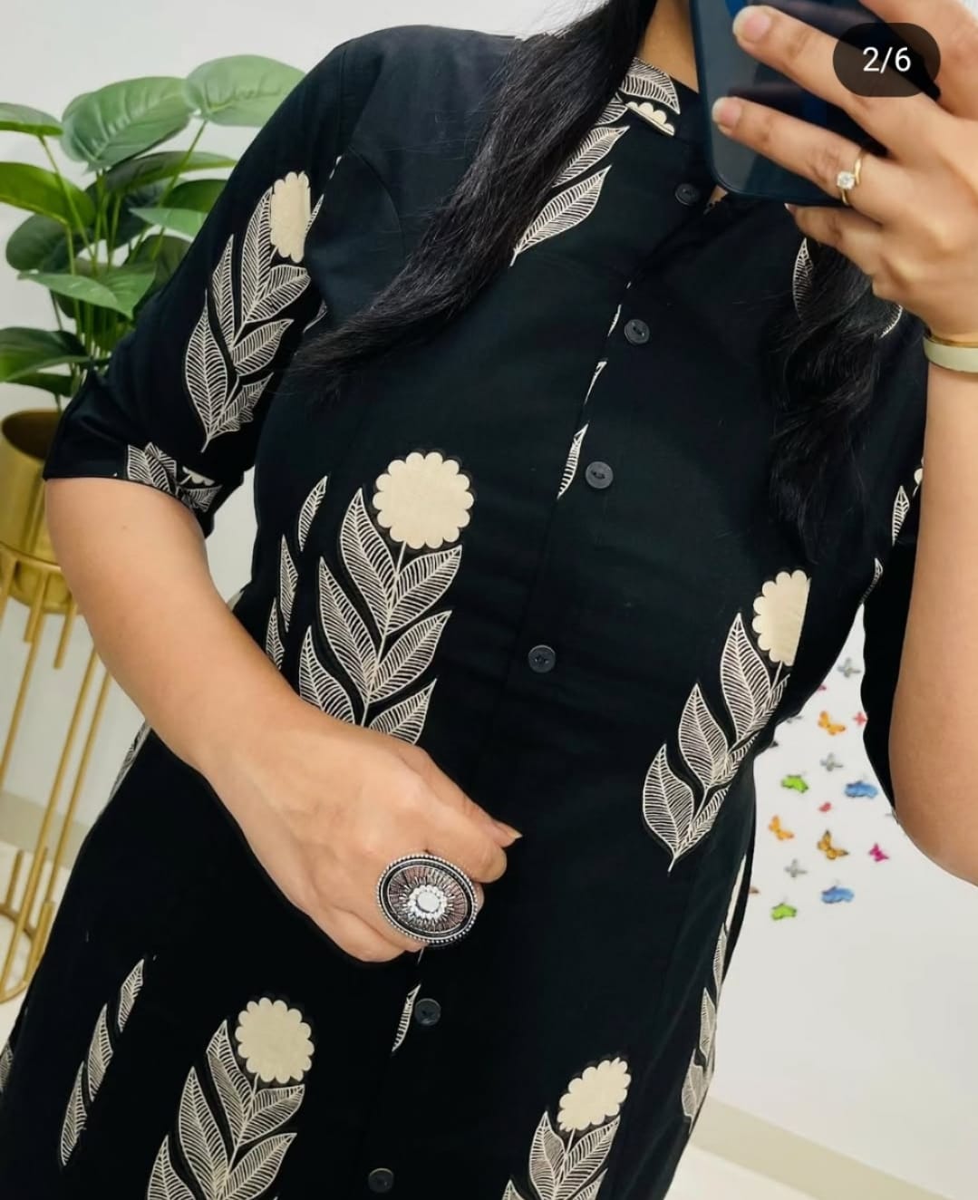 JKM005  Soft, breathable cotton fabric kurta palazzo set