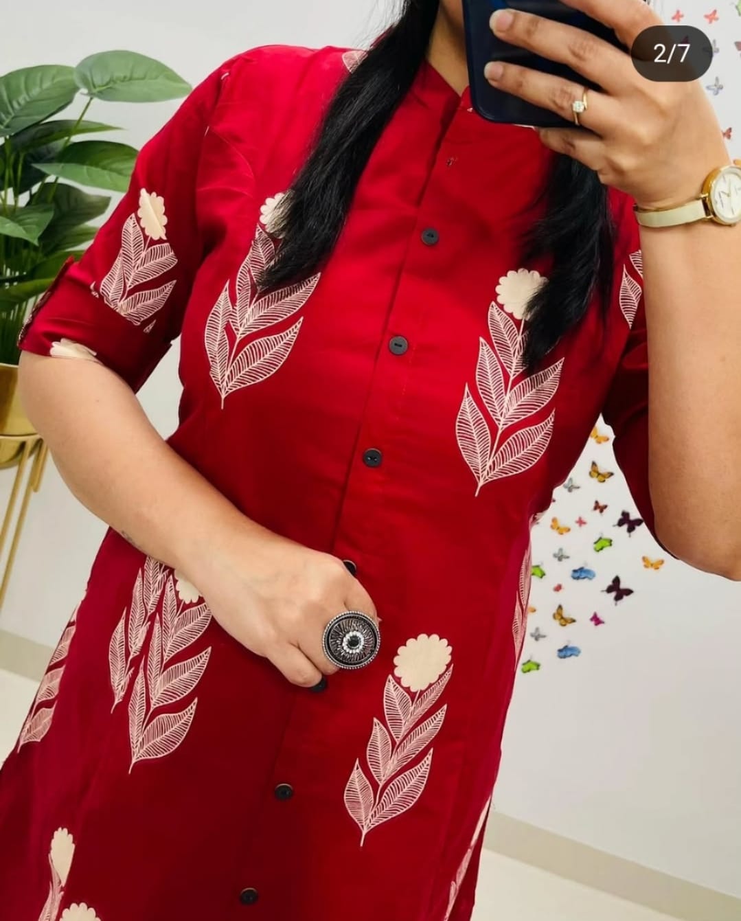 JKM005  Soft, breathable cotton fabric kurta palazzo set