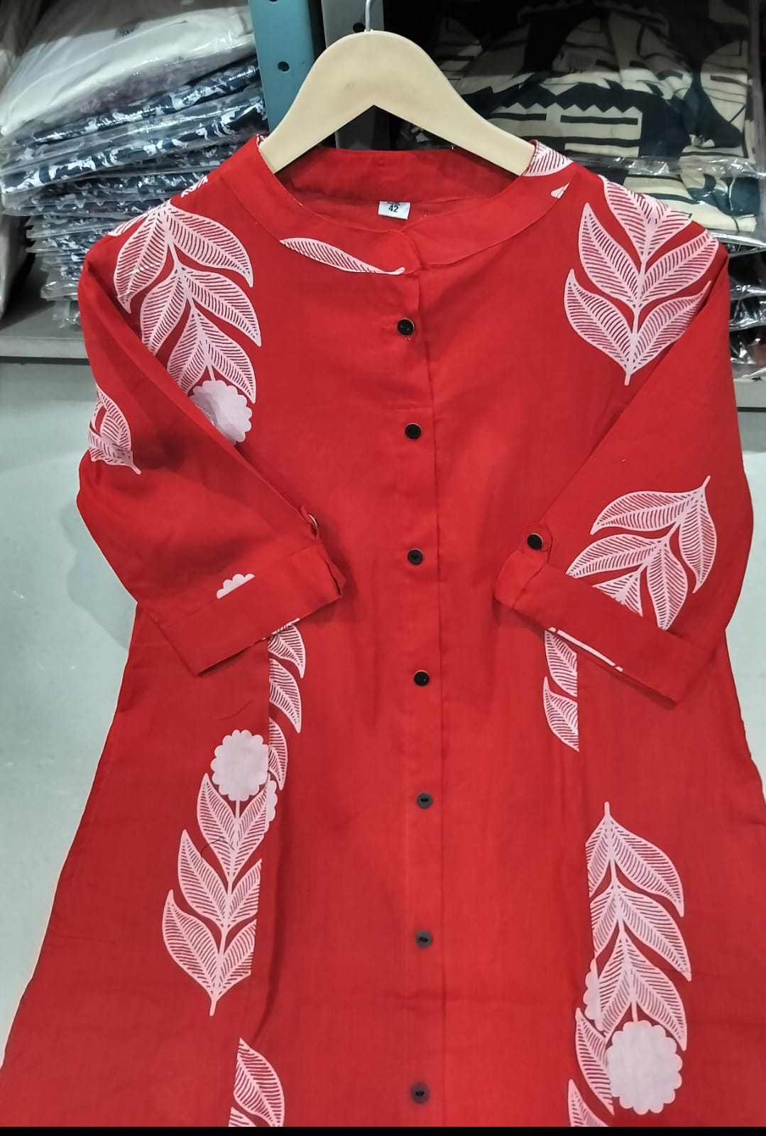 JKM005  Soft, breathable cotton fabric kurta palazzo set
