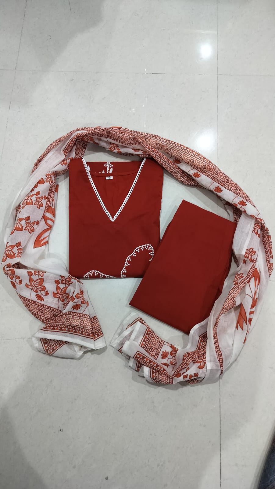 JKM005 KURTA PANT WITH DUPATTA SET