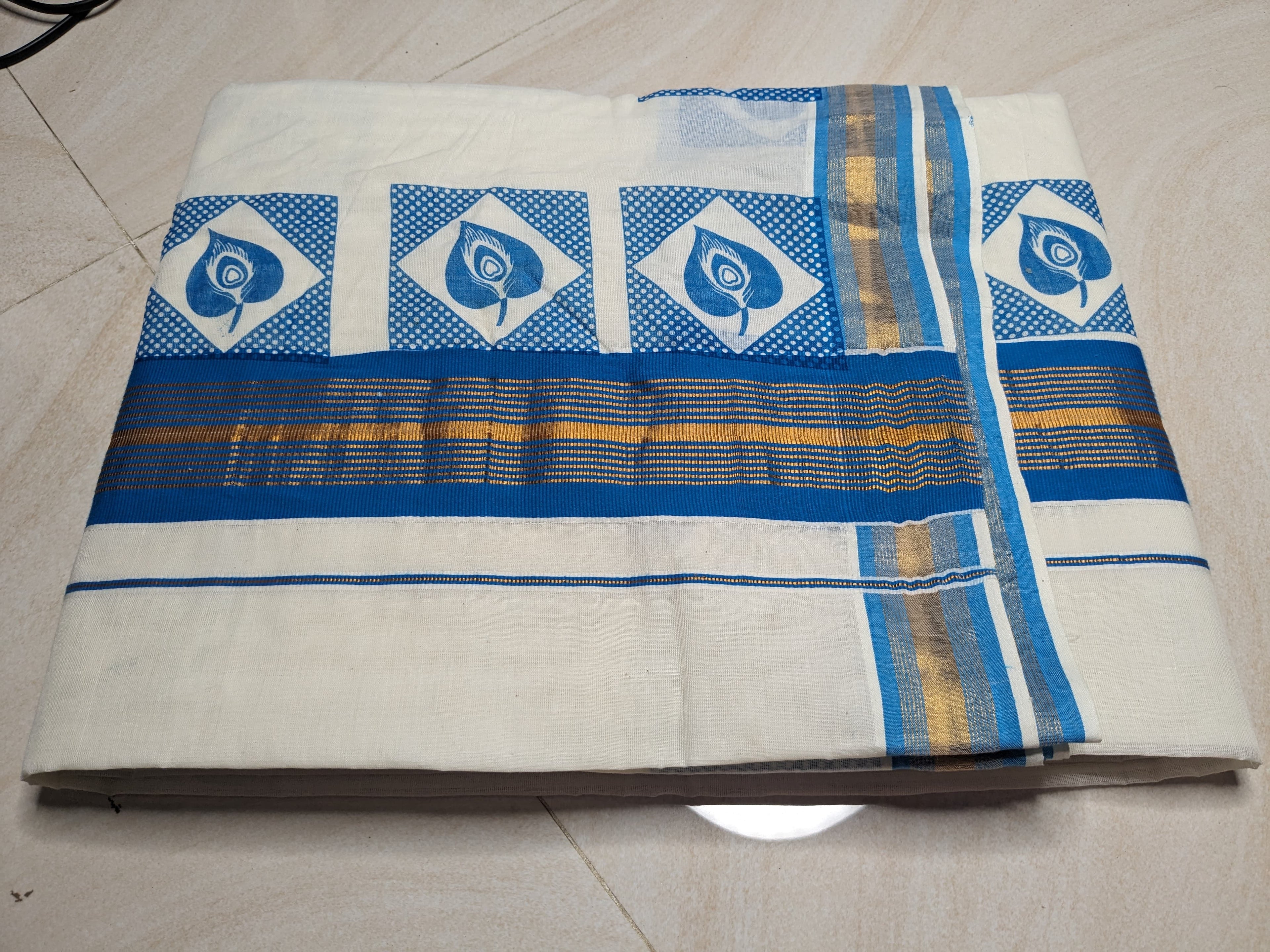 MAT0010 Cotton Fancy Printed Sarees