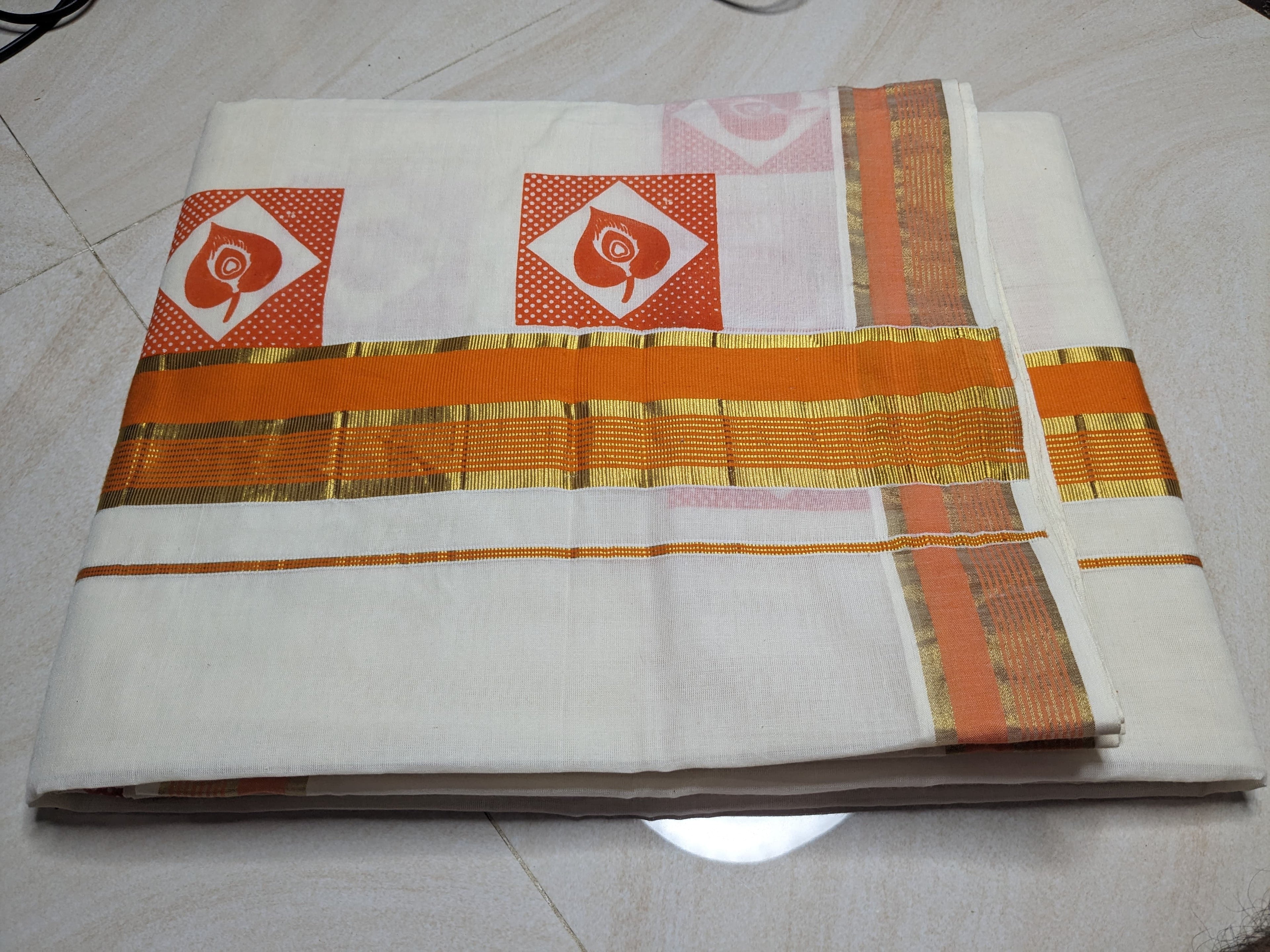 MAT0010 Cotton Fancy Printed Sarees