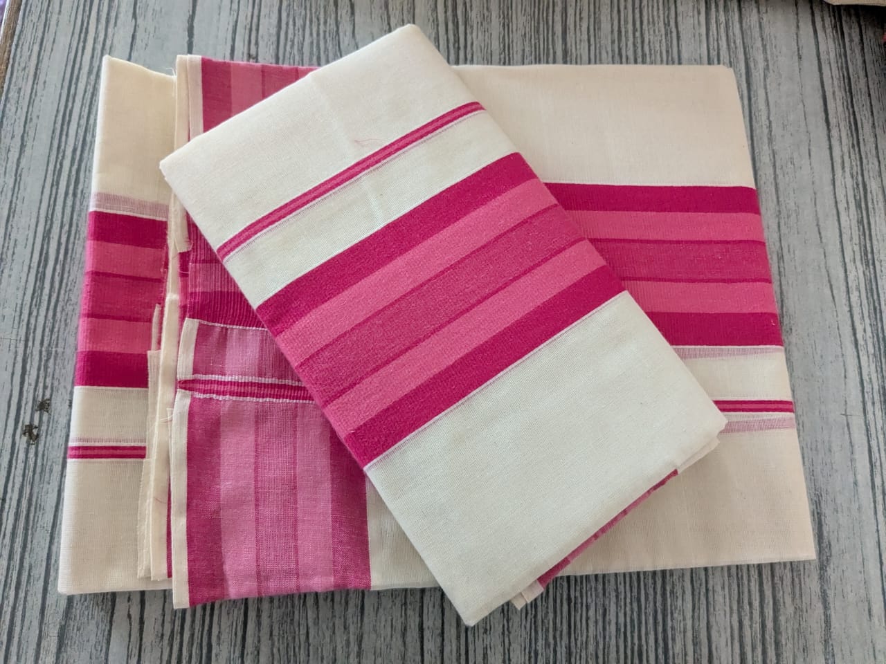 MAT0011 Cotton Kattikara Set Mundu