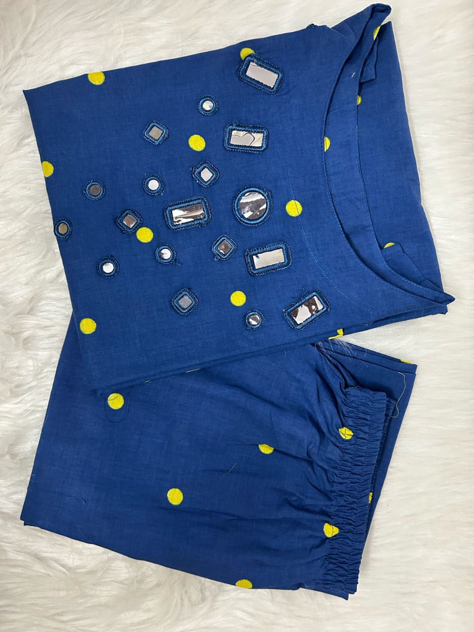 RHS001 Presenting beautiful A-line cotton kurta set Pure cotton kurta with cotton palazzo