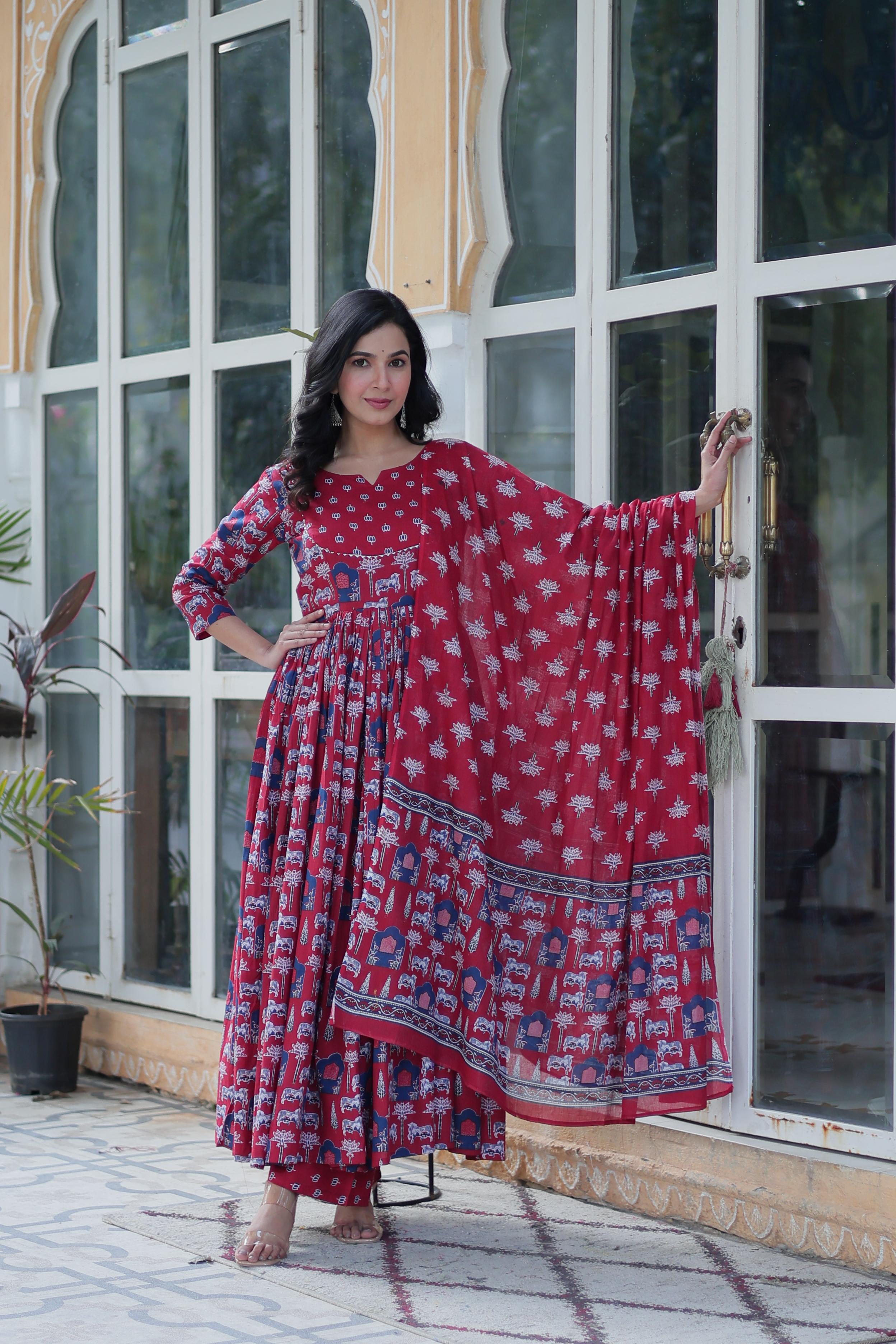 PRD0050 PREMIUM READYMADE  KURTI WITH PANT & DUPATTA SET