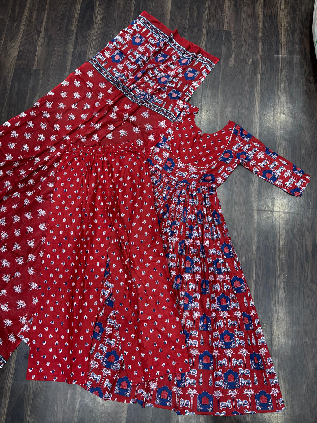 PRD0050 PREMIUM READYMADE  KURTI WITH PANT & DUPATTA SET