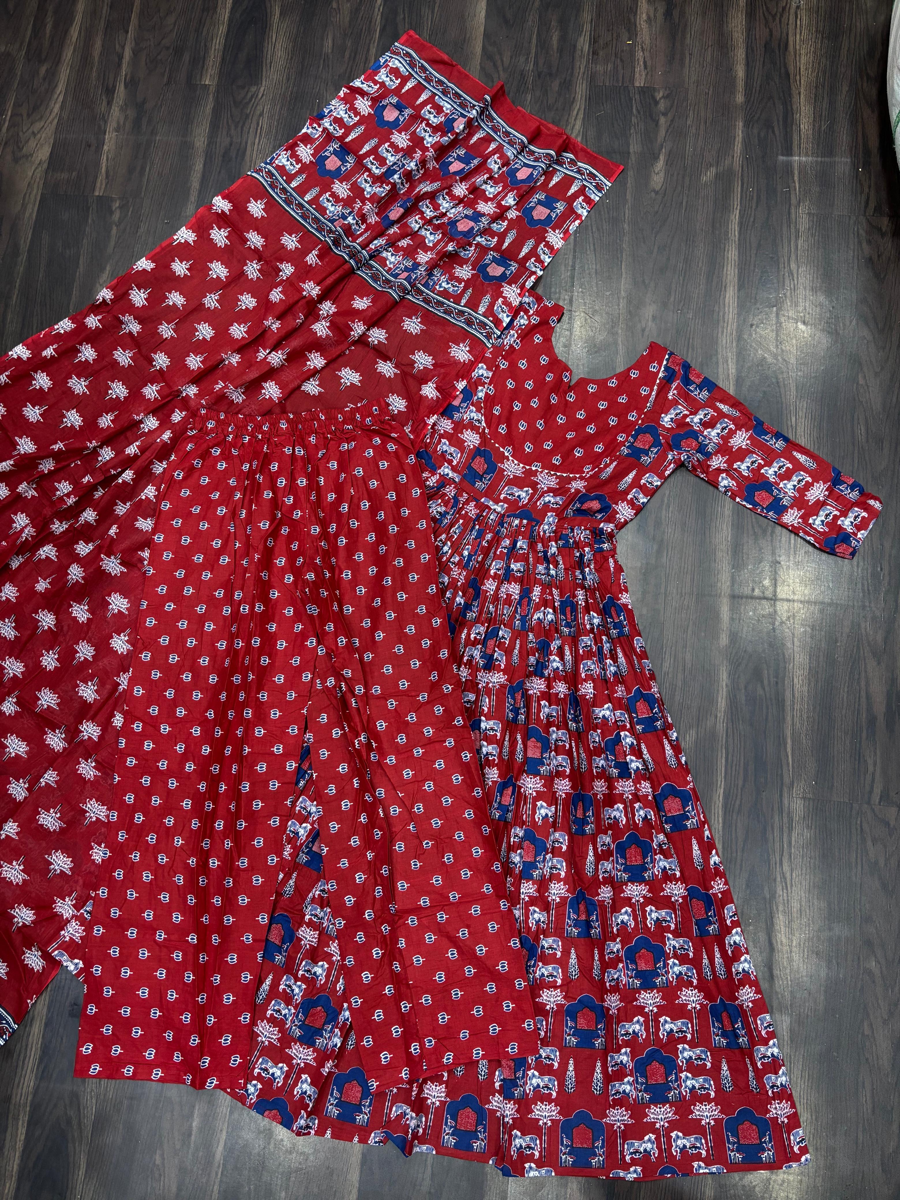 PRD0050 PREMIUM READYMADE  KURTI WITH PANT & DUPATTA SET