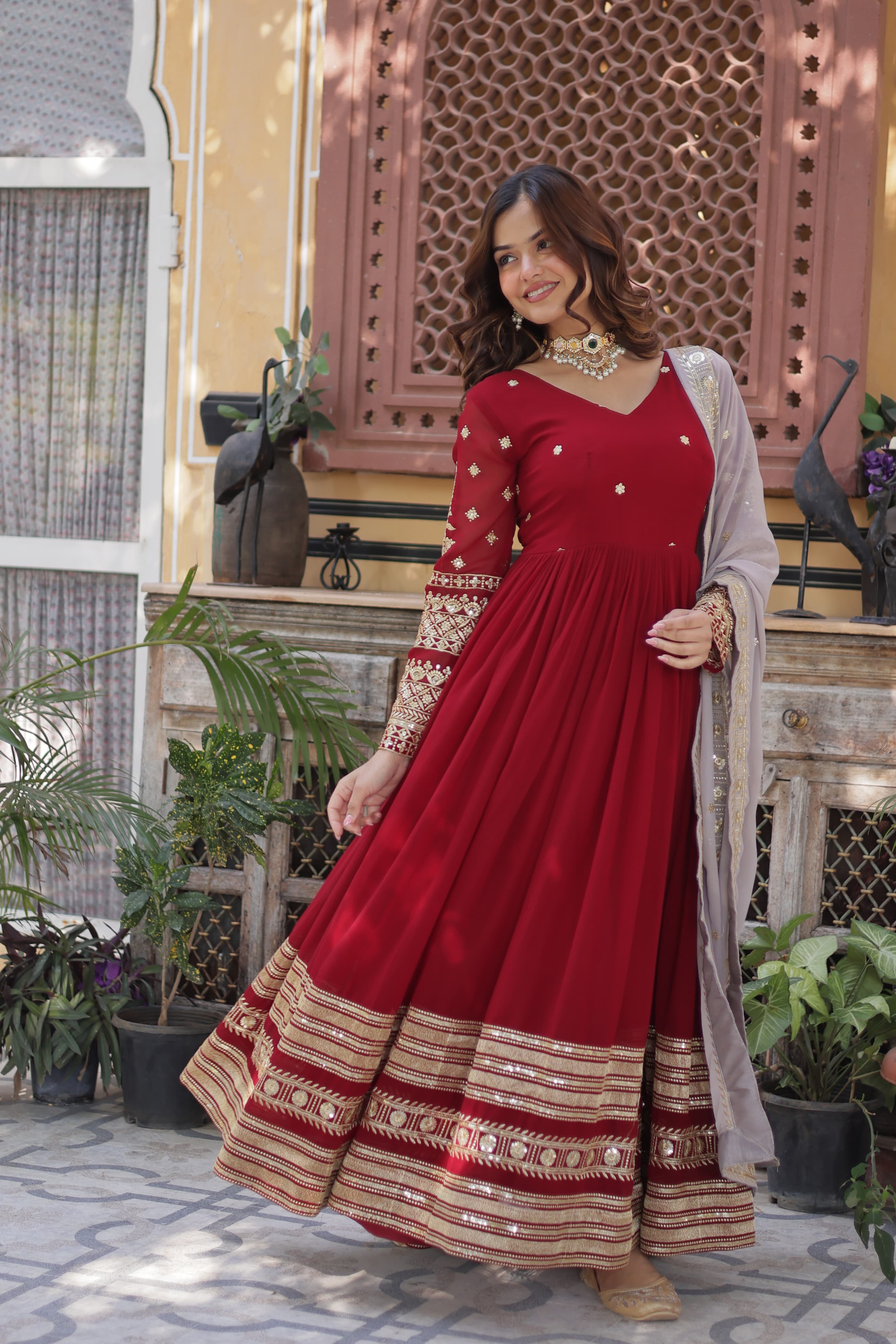 PRD0051 PREMIUM DESIGNER READYMADE GOWN COLLECTIONS.
