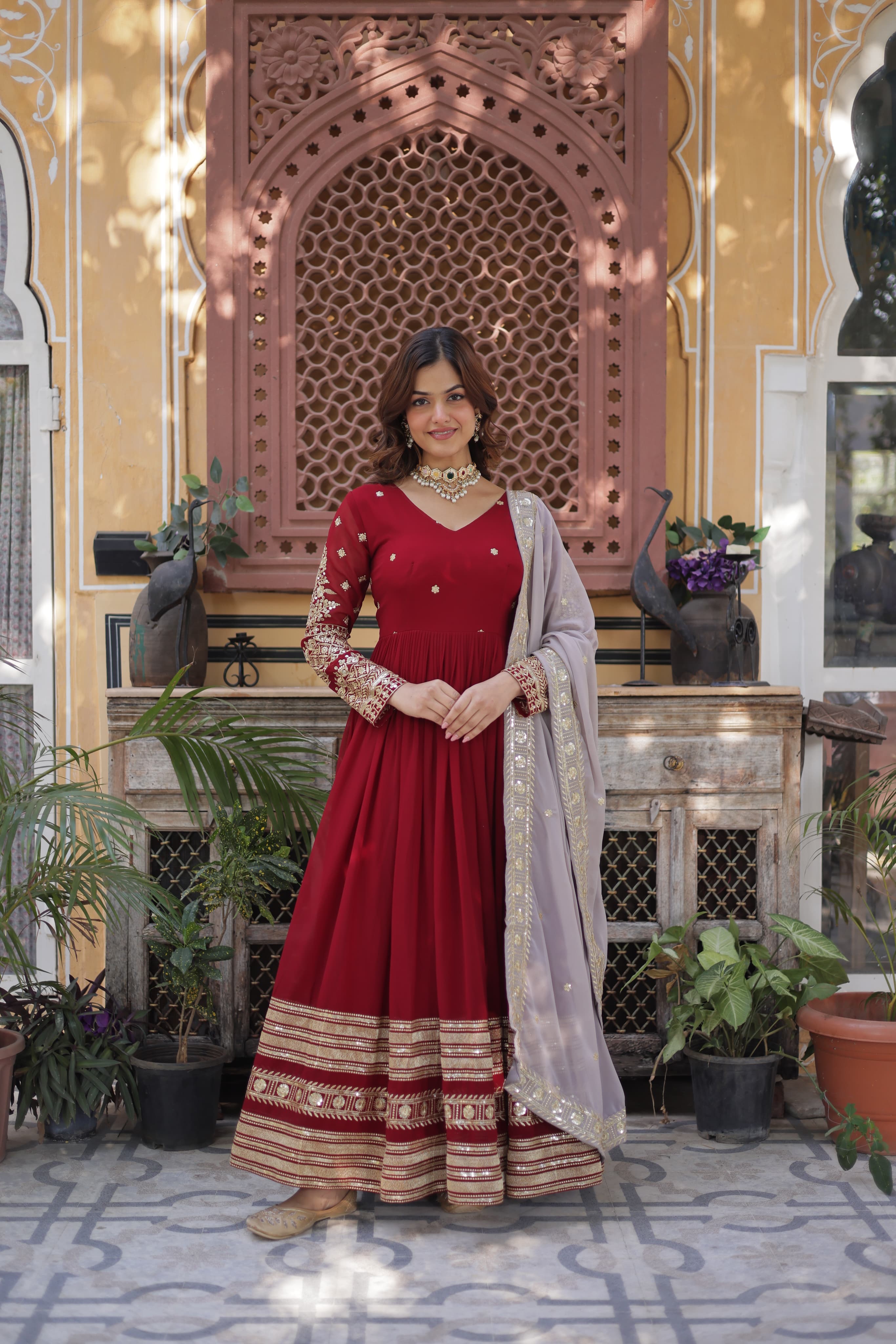 PRD0051 PREMIUM DESIGNER READYMADE GOWN COLLECTIONS.
