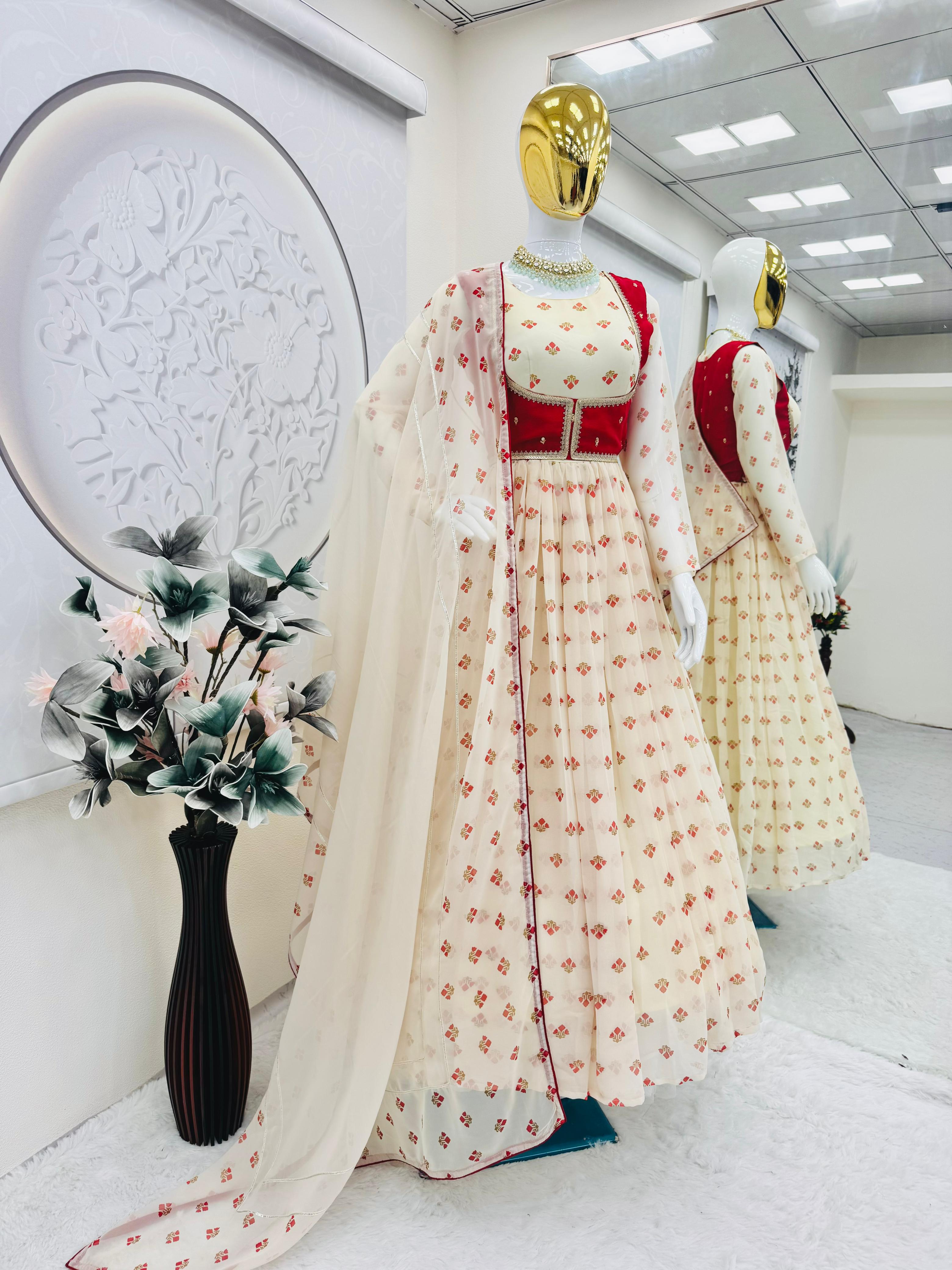 PRD0053 NEW Launching  Designer Party Wear Look Collection