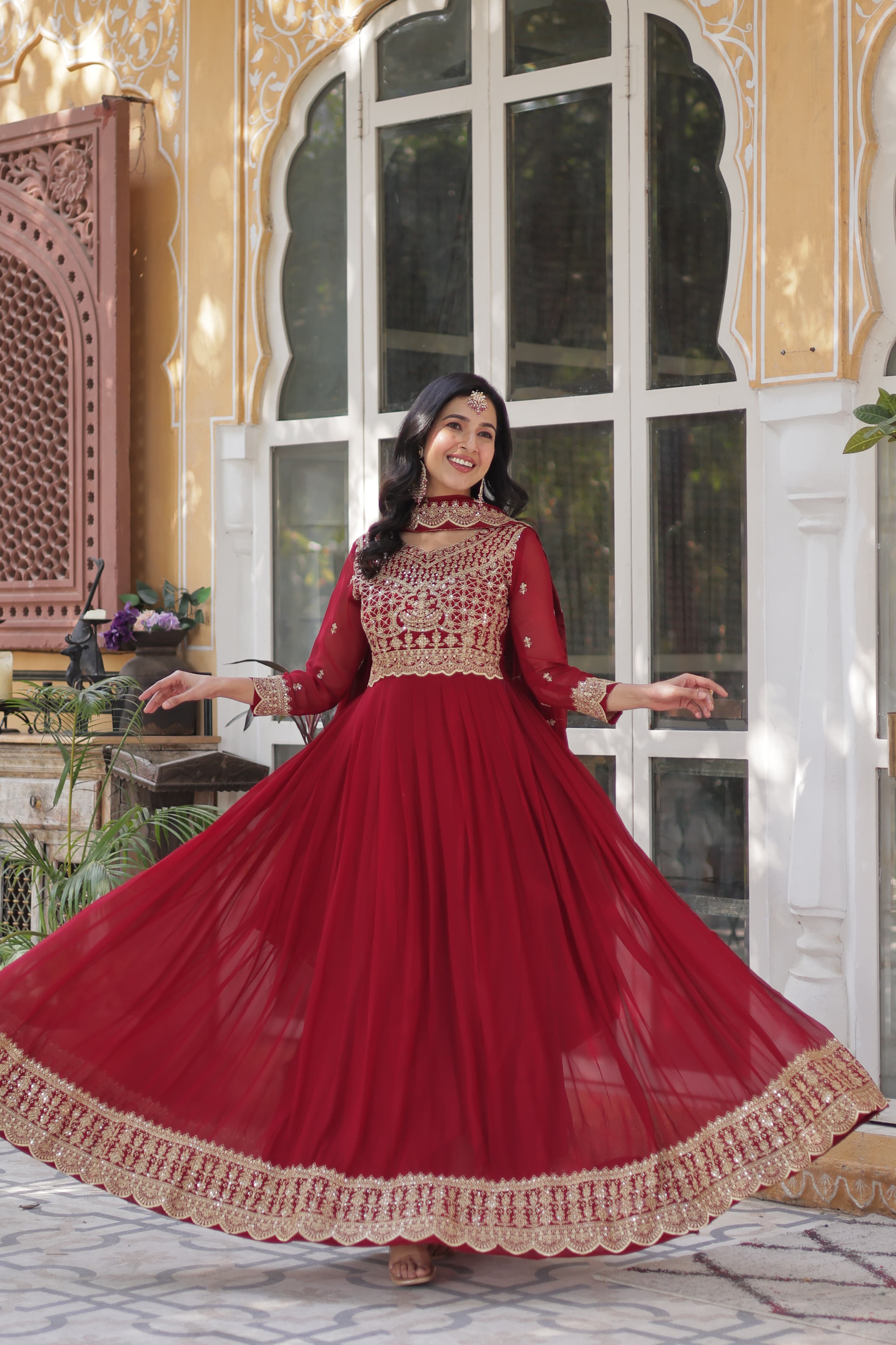 PRD0057 PREMIUM DESIGNER READYMADE GOWN COLLECTIONS.