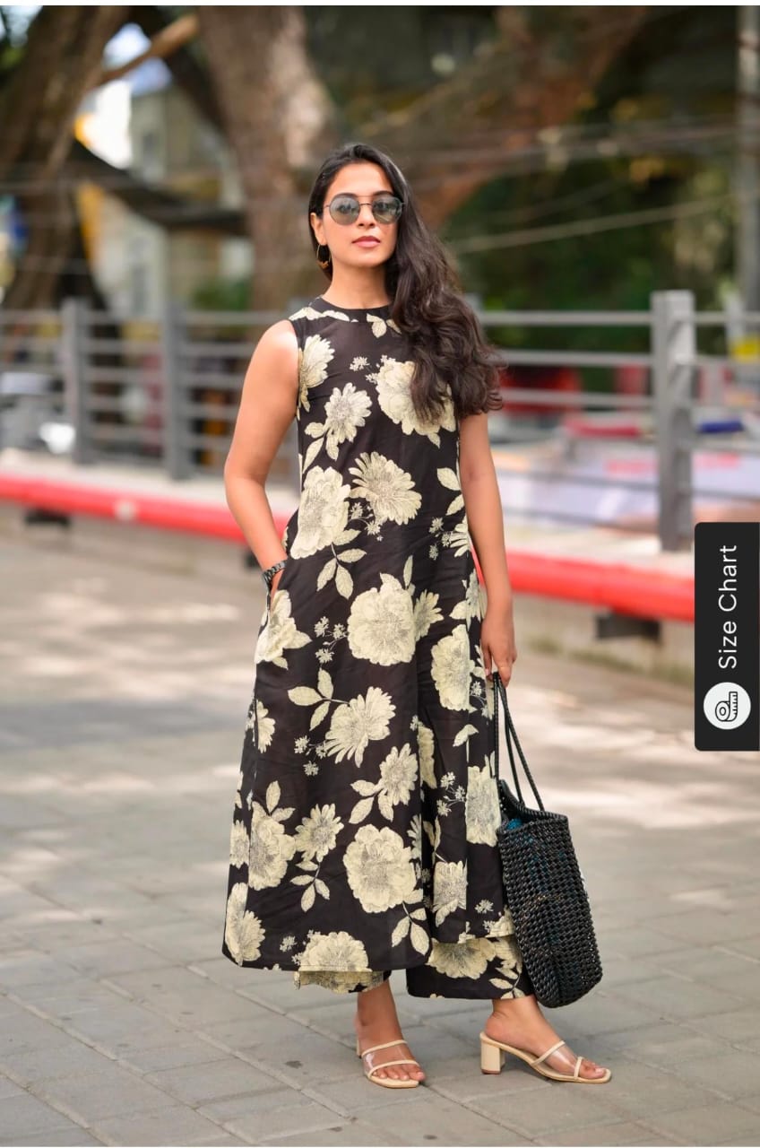 JKM008 Presenting Beautiful Long Cotton Kurta Set Pure Cotton