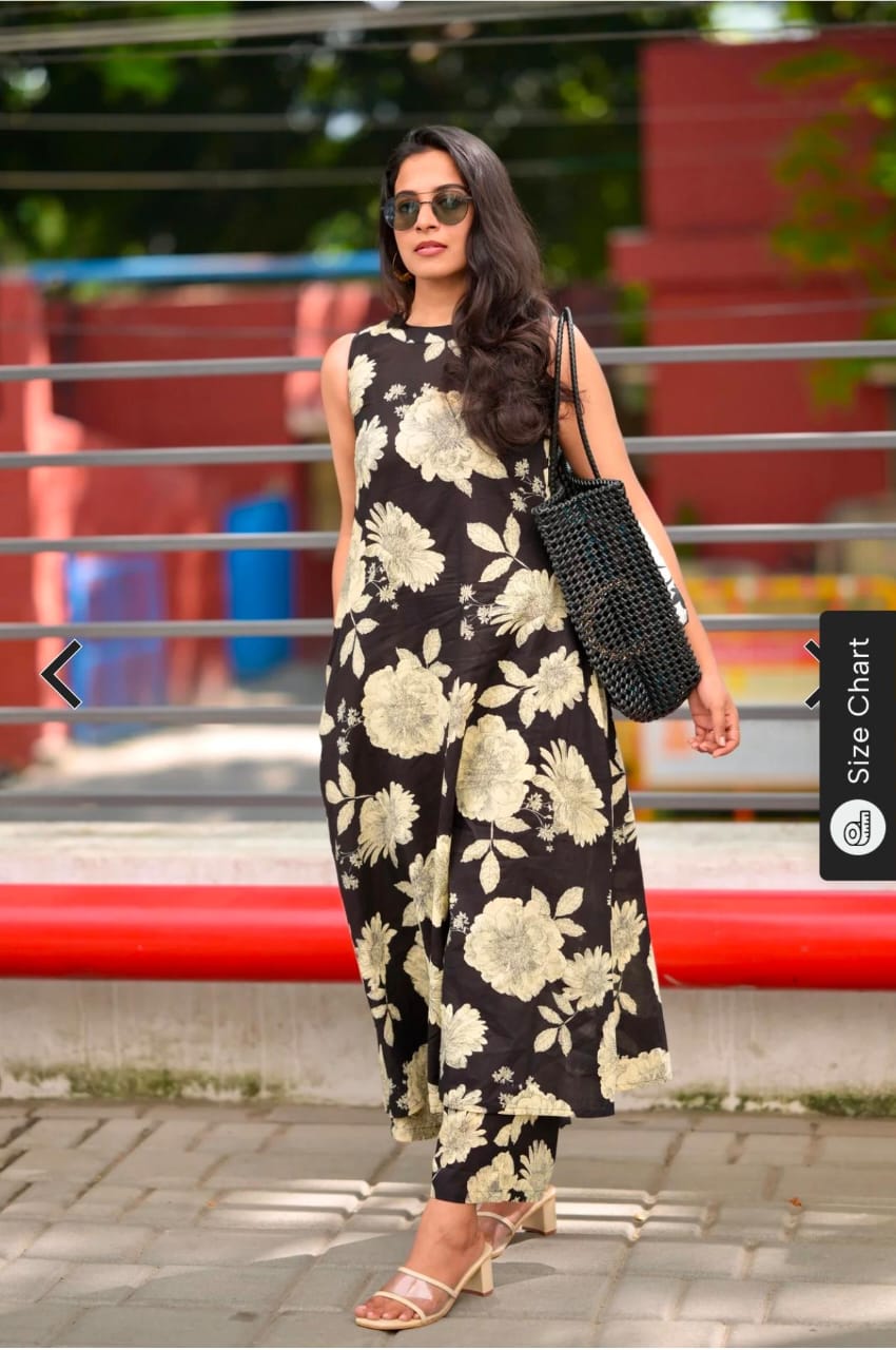 JKM008 Presenting Beautiful Long Cotton Kurta Set Pure Cotton