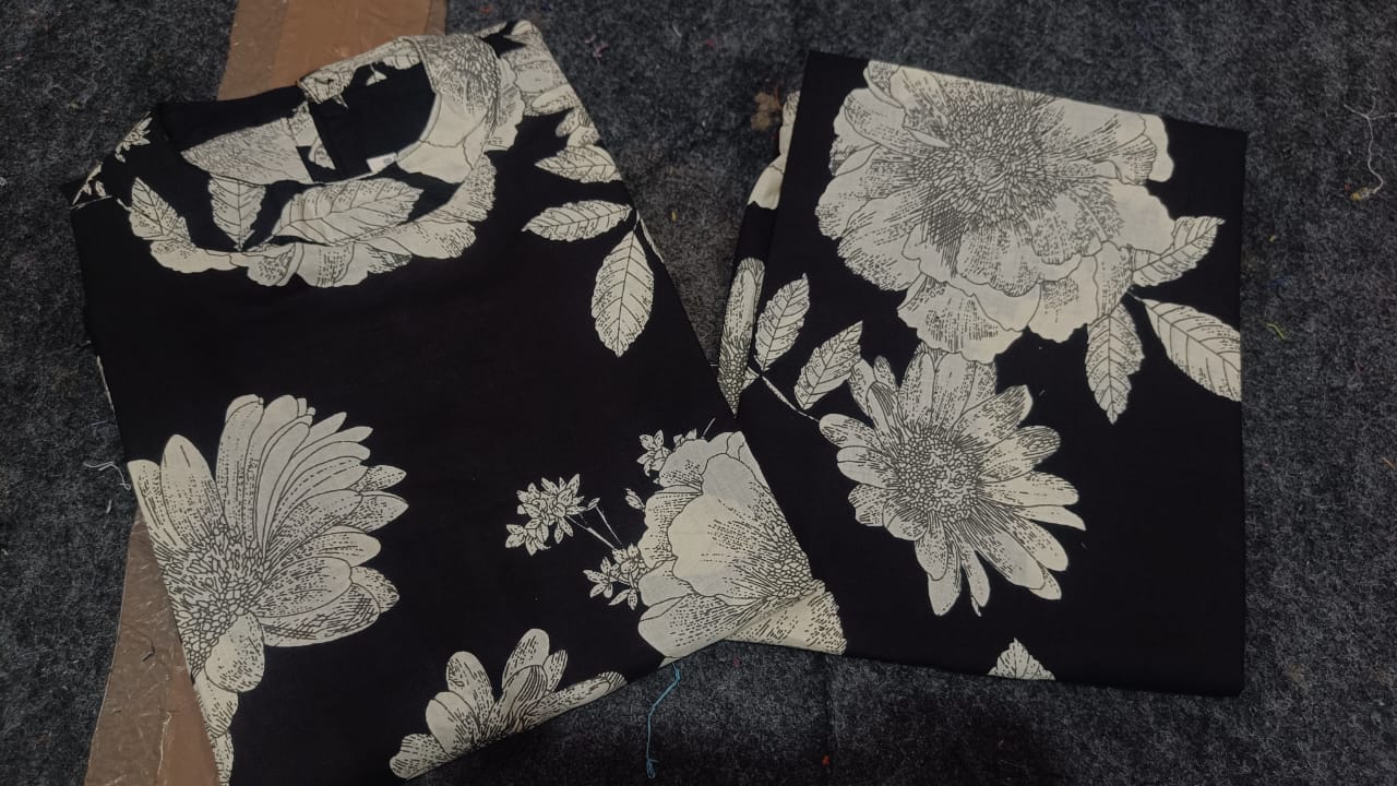 JKM008 Presenting Beautiful Long Cotton Kurta Set Pure Cotton