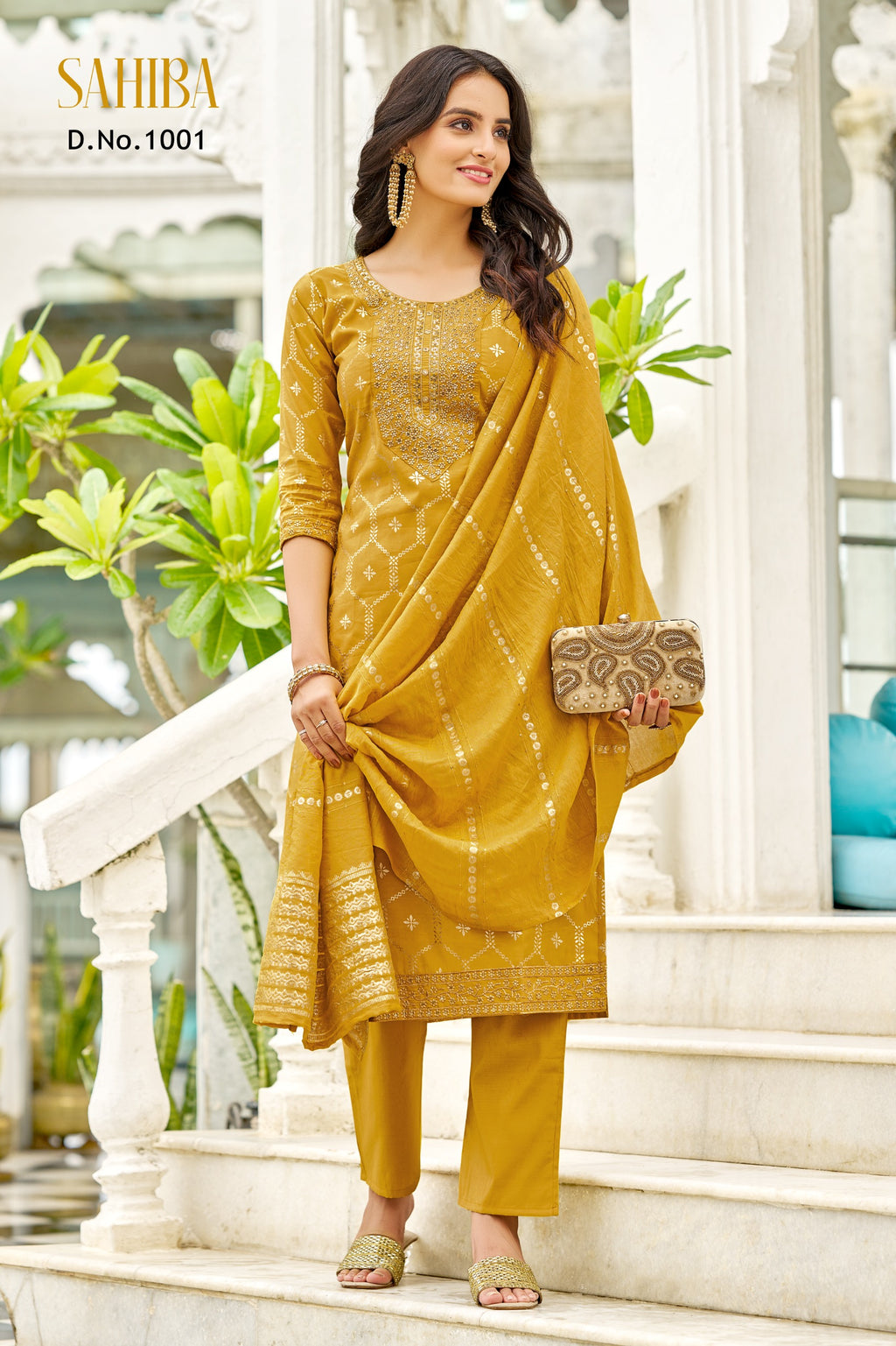 PRD0059 KURTI + PENT + DUPATTA SET