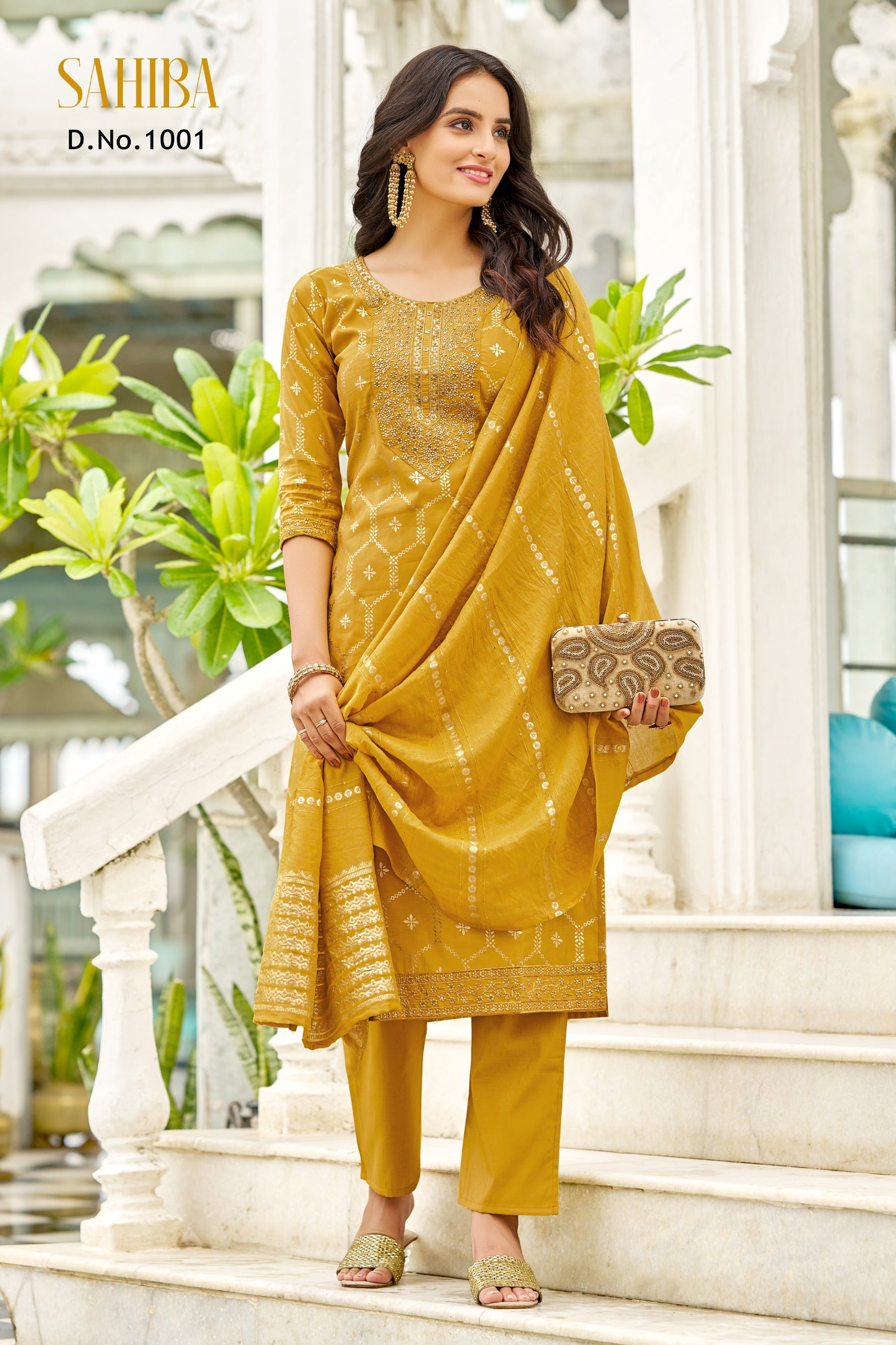 PRD0059 KURTI + PENT + DUPATTA SET