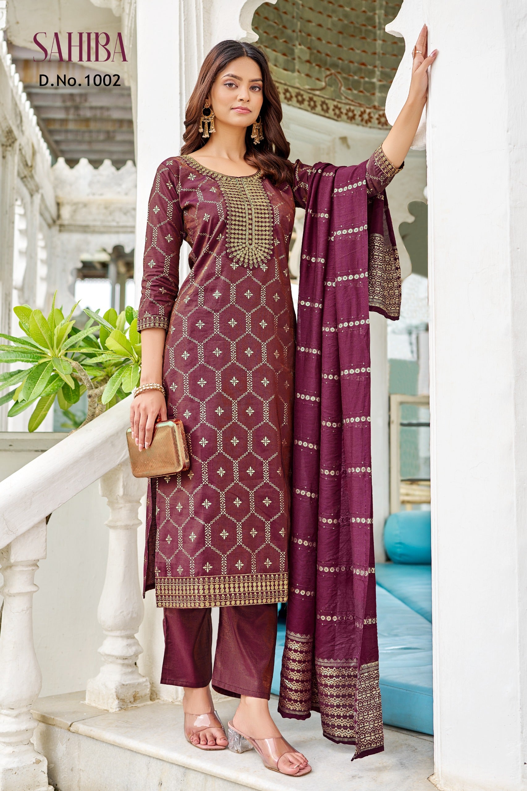 PRD0059 KURTI + PENT + DUPATTA SET