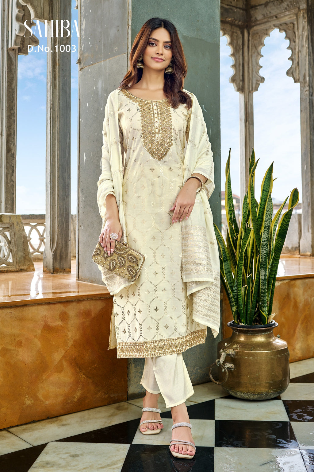 PRD0059 KURTI + PENT + DUPATTA SET