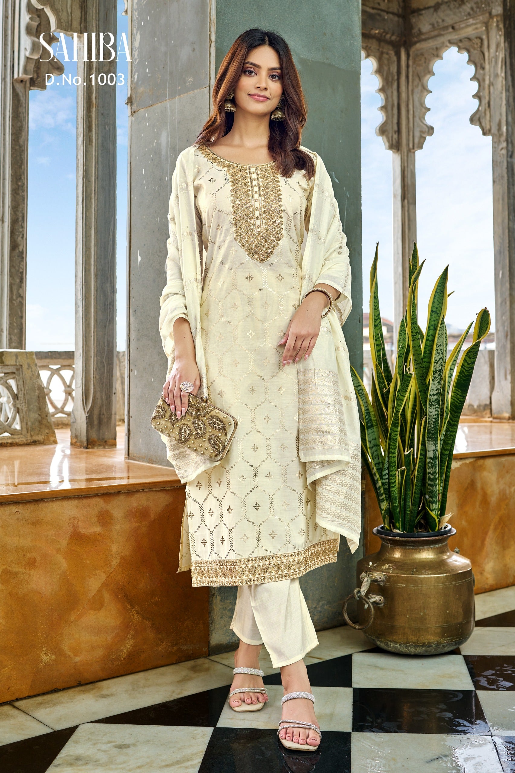 PRD0059 KURTI + PENT + DUPATTA SET