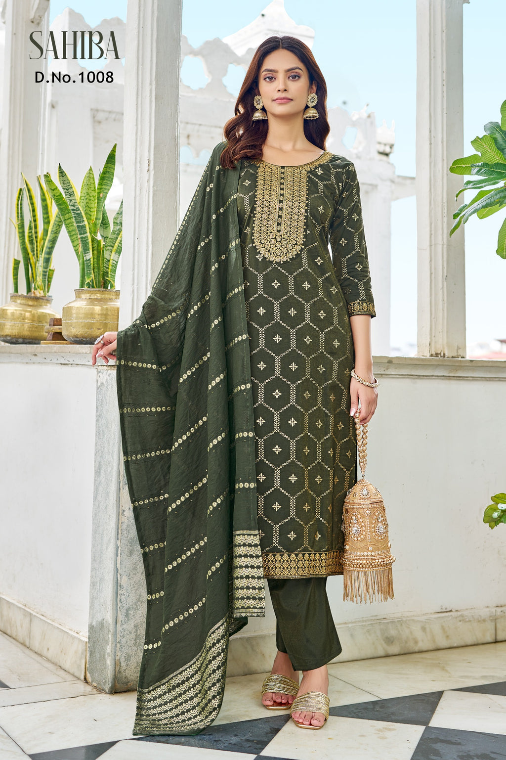PRD0059 KURTI + PENT + DUPATTA SET