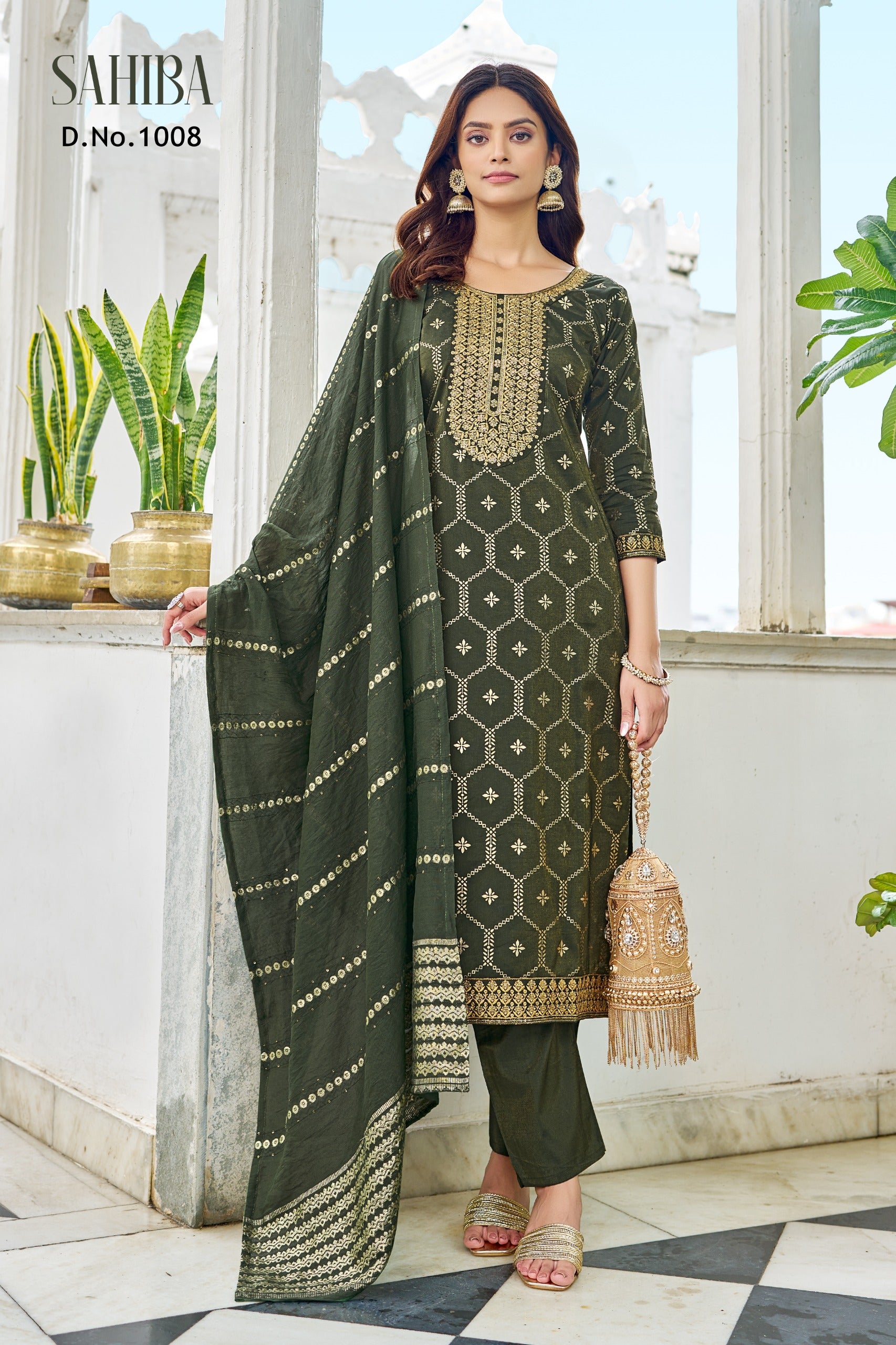 PRD0059 KURTI + PENT + DUPATTA SET