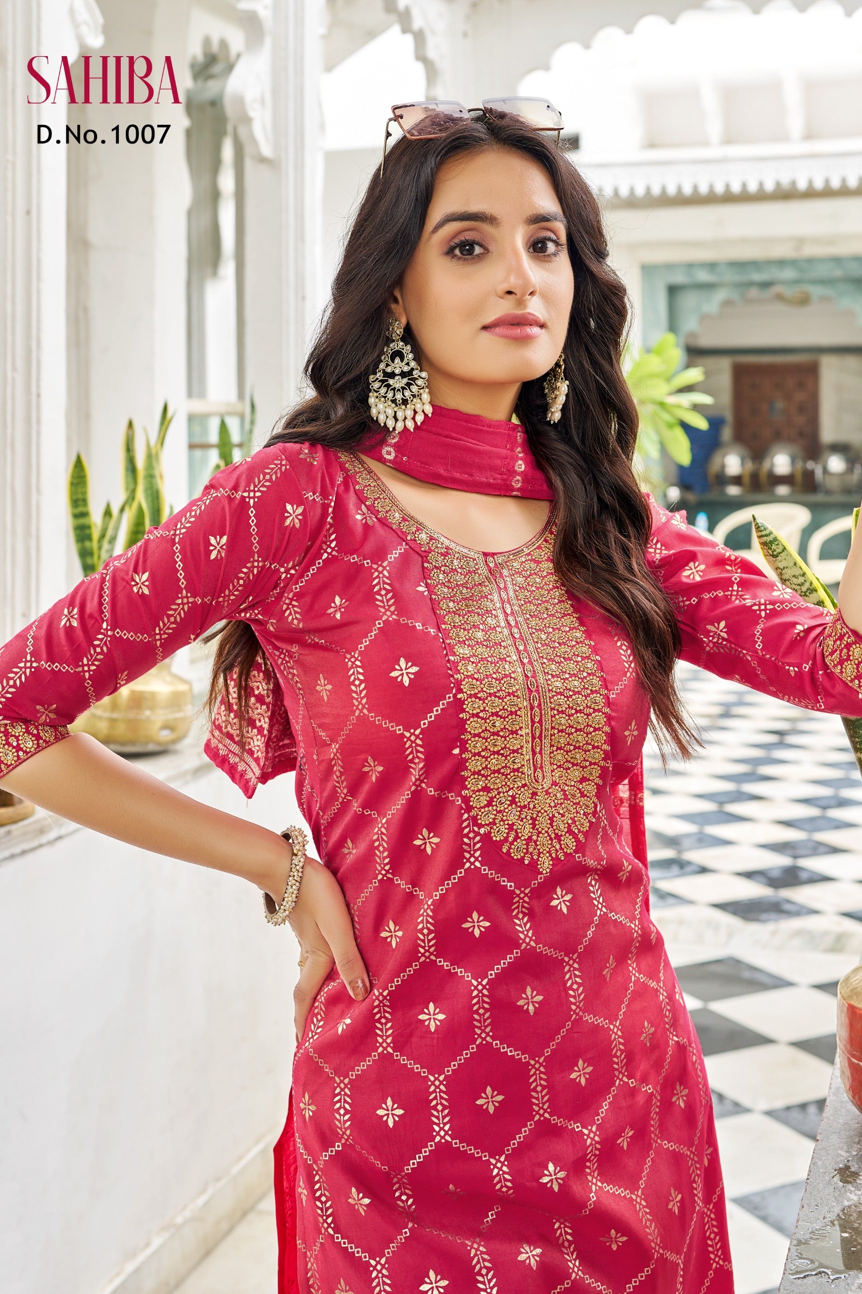 PRD0059 KURTI + PENT + DUPATTA SET