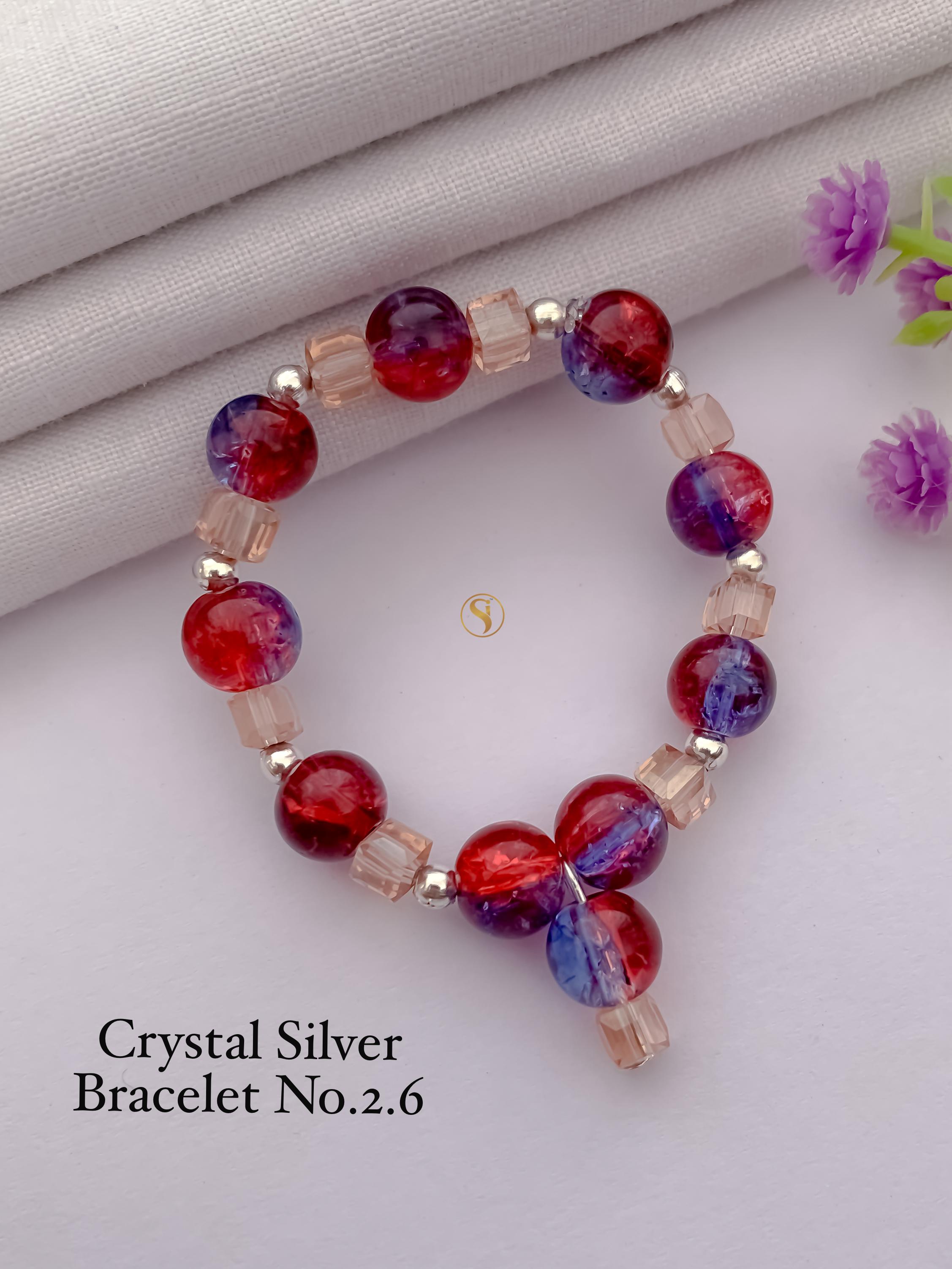 SI0014 FANCY CRYSTAL KIDS BRACELETS