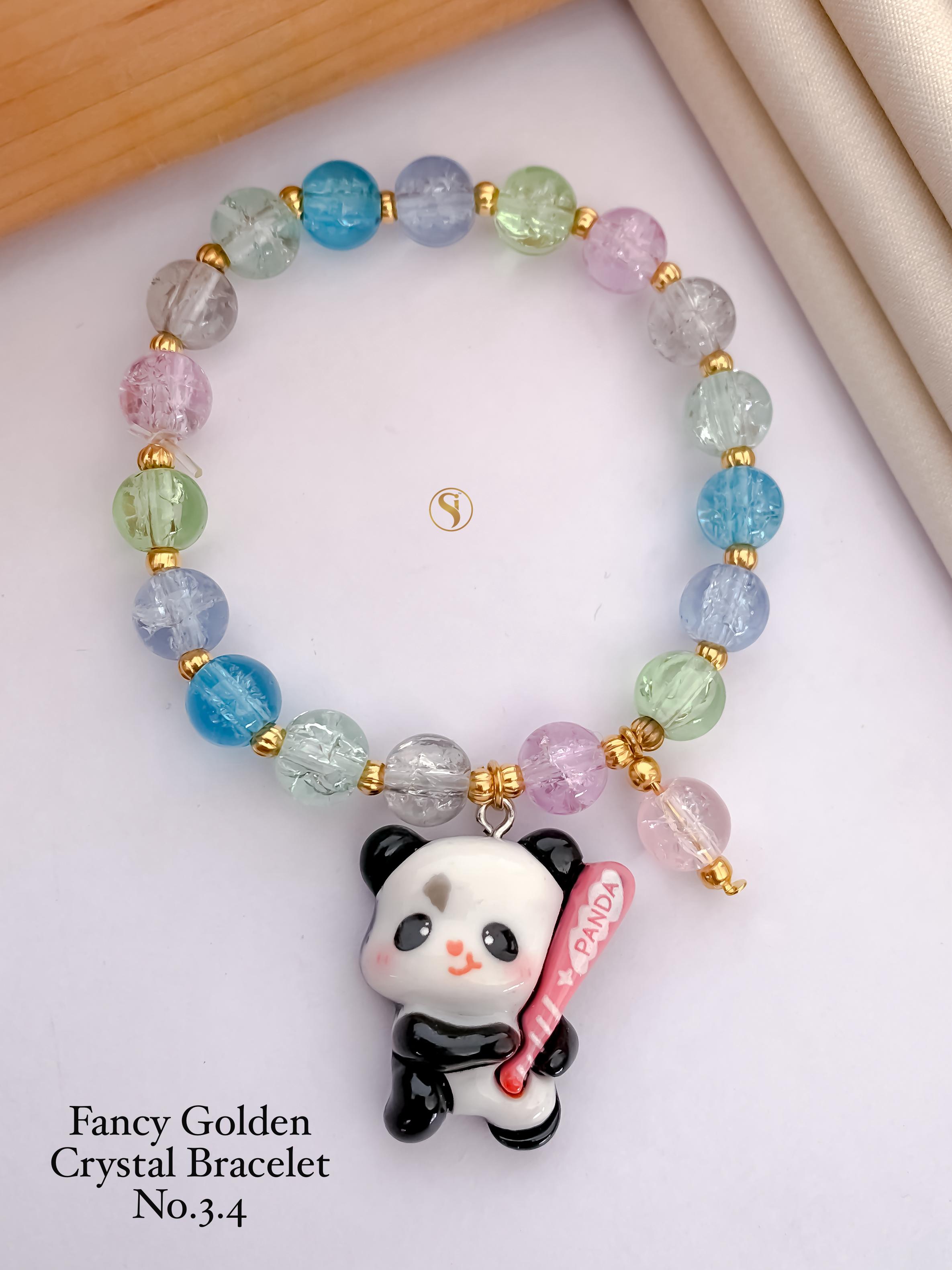 SI0014 FANCY CRYSTAL KIDS BRACELETS