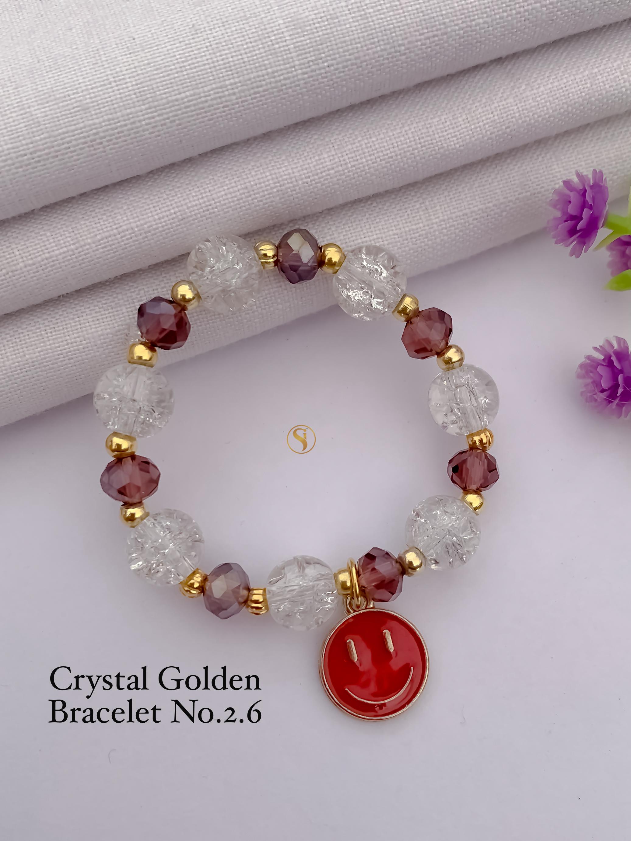 SI0014 FANCY CRYSTAL KIDS BRACELETS