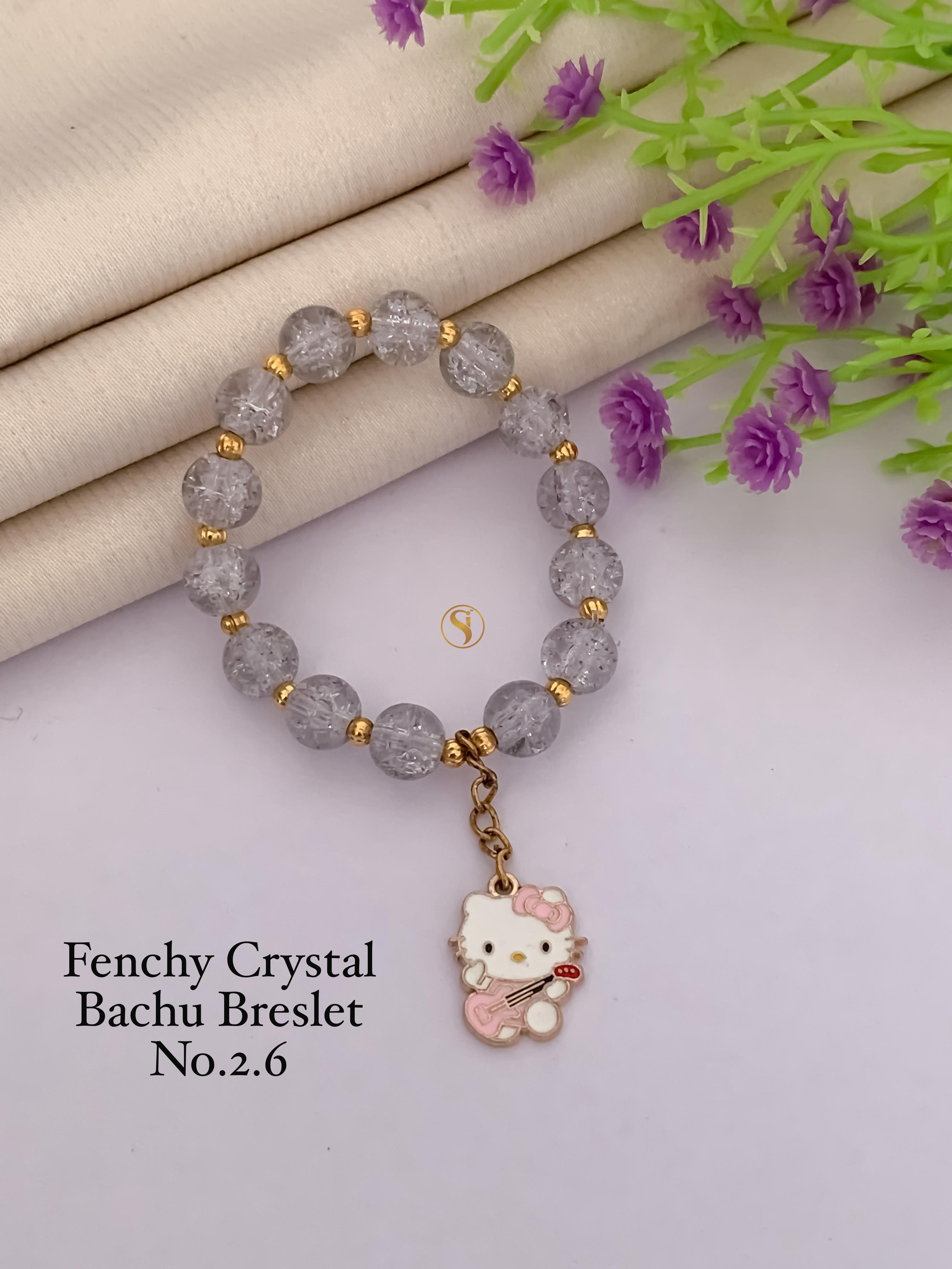 SI0014 FANCY CRYSTAL KIDS BRACELETS