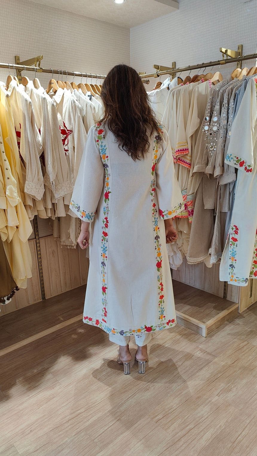 JKM0017 Beautiful Cotton Flex Kurta Set