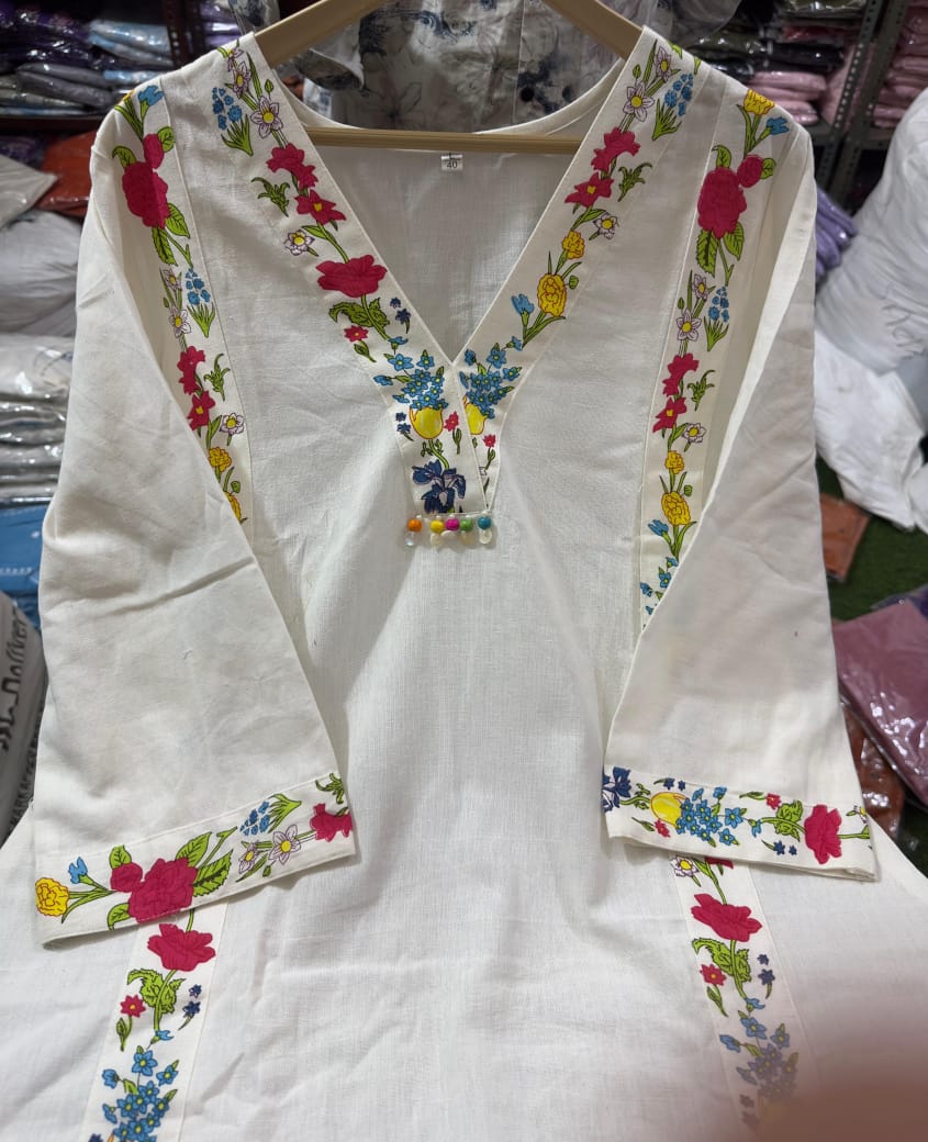 JKM0017 Beautiful Cotton Flex Kurta Set