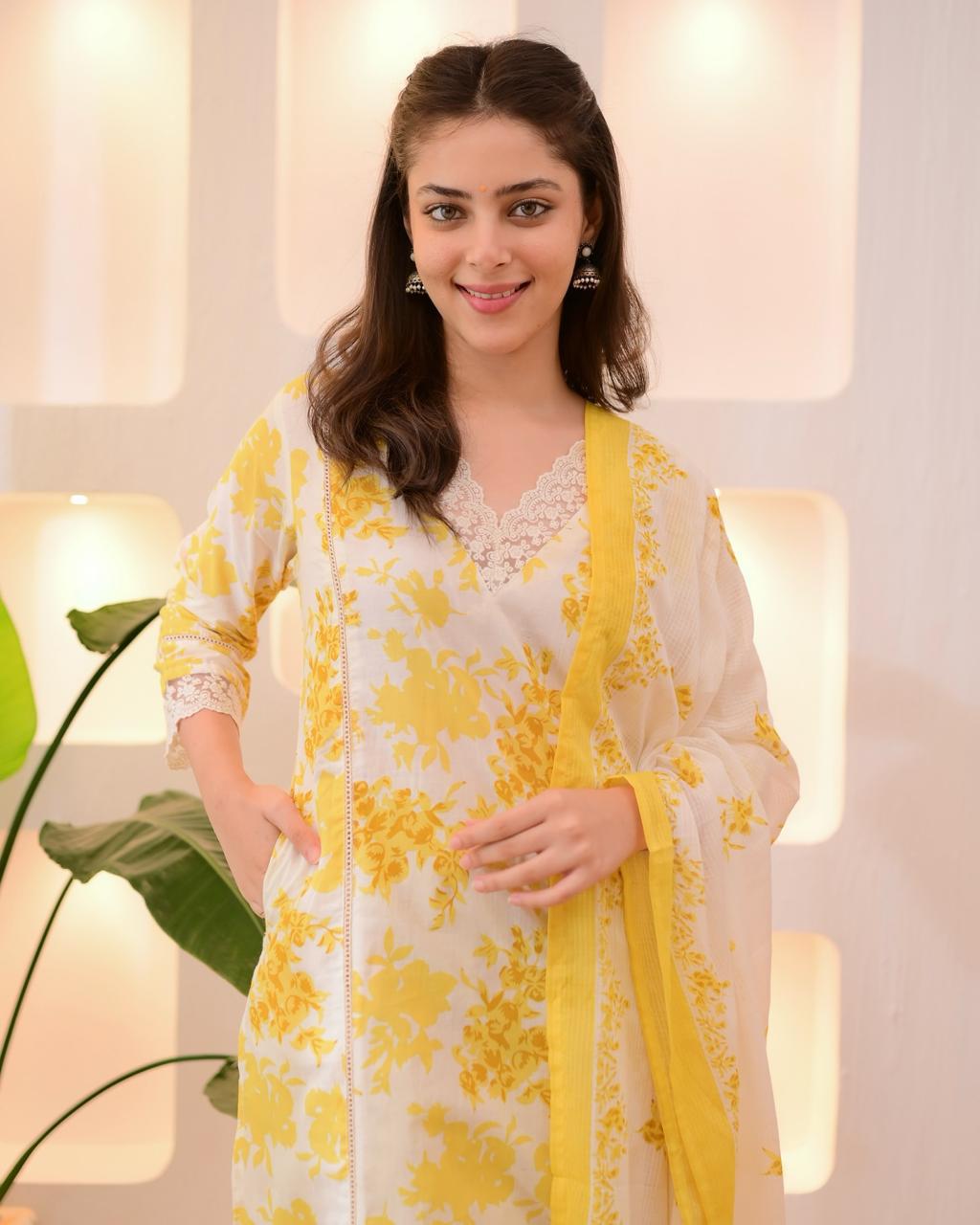 JKM0018 Elevate your wardrobe with the exquisite beauty of this stunning cotton dress