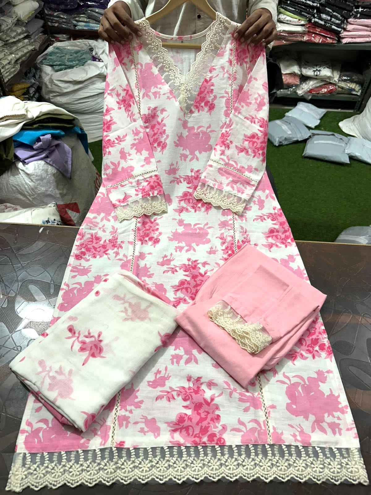 JKM0018 Elevate your wardrobe with the exquisite beauty of this stunning cotton dress